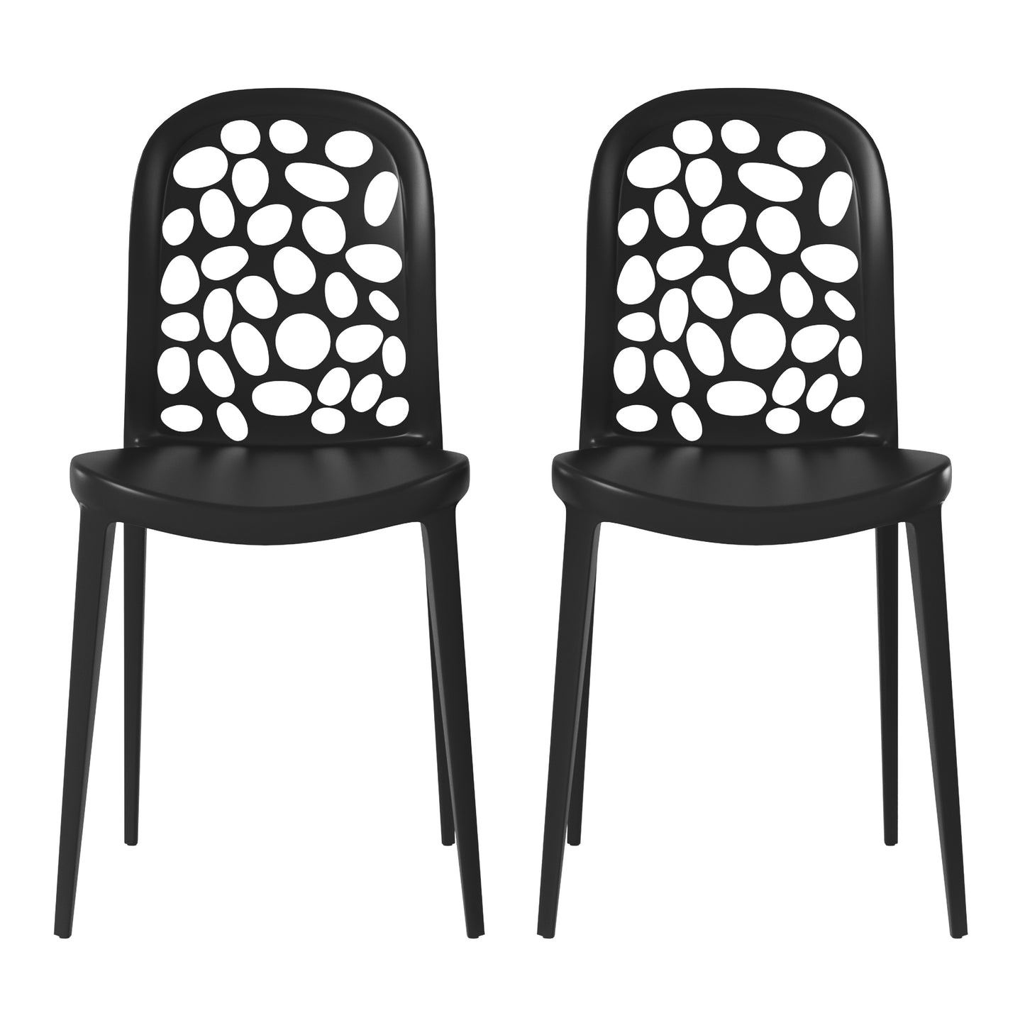 Polyform Stacking Dining Side Chair (Set of 2)