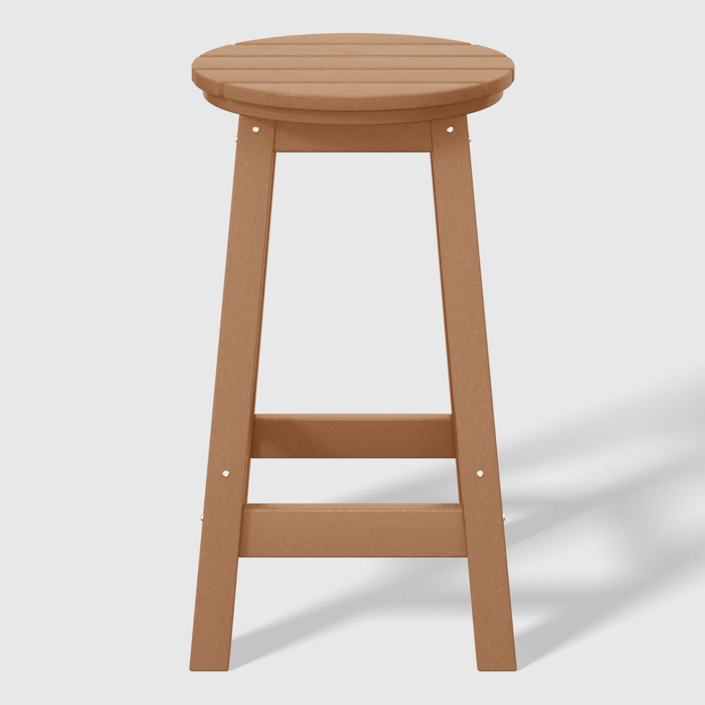 Stockholm All-Weather Outdoor Round Counter Stool (24" Height)