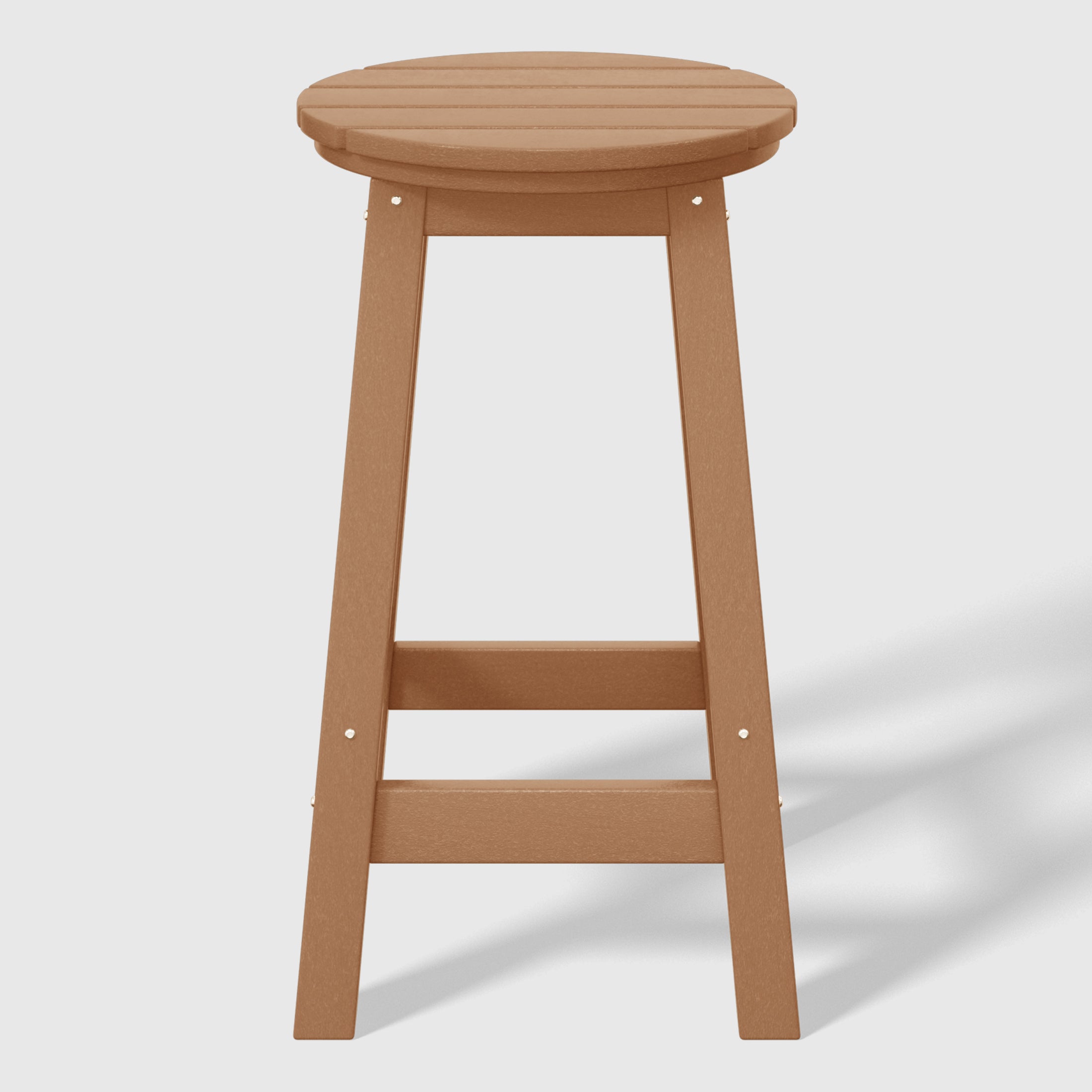 Stockholm All-Weather Outdoor Round Counter Stool (24" Height)
