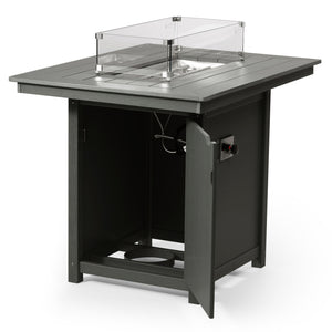Sedona Rectangular 34" X 46" Counter Fire Pit Table