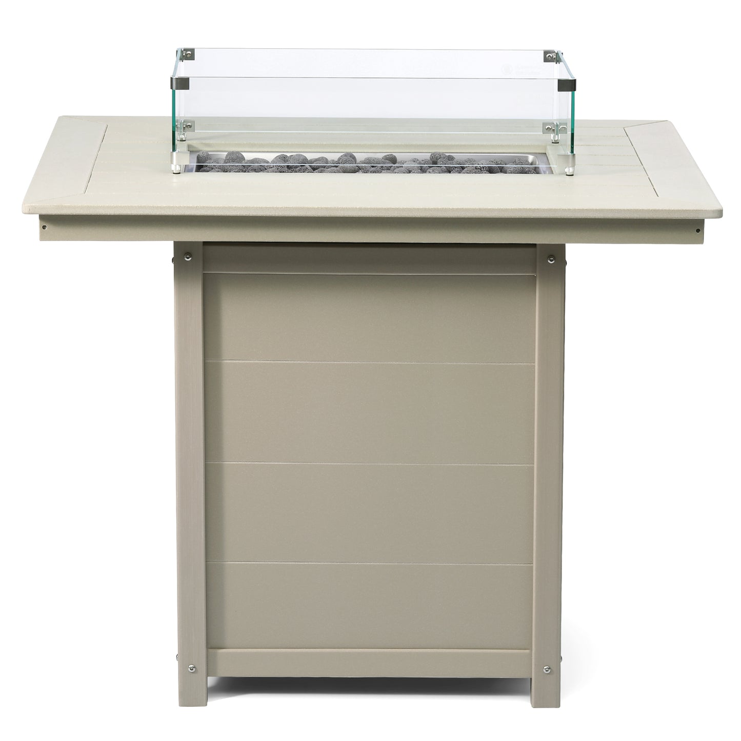 Sedona Rectangular 34" X 46" Counter Fire Pit Table