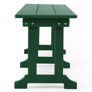 Tuscany All-Weather Outdoor 65" Trestle Dining Bench