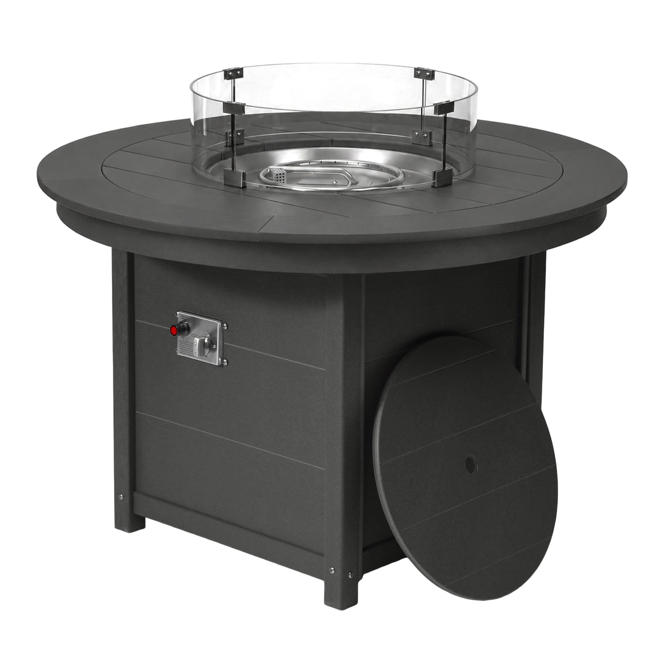 Sedona Round 47" Dining Fire Pit Table