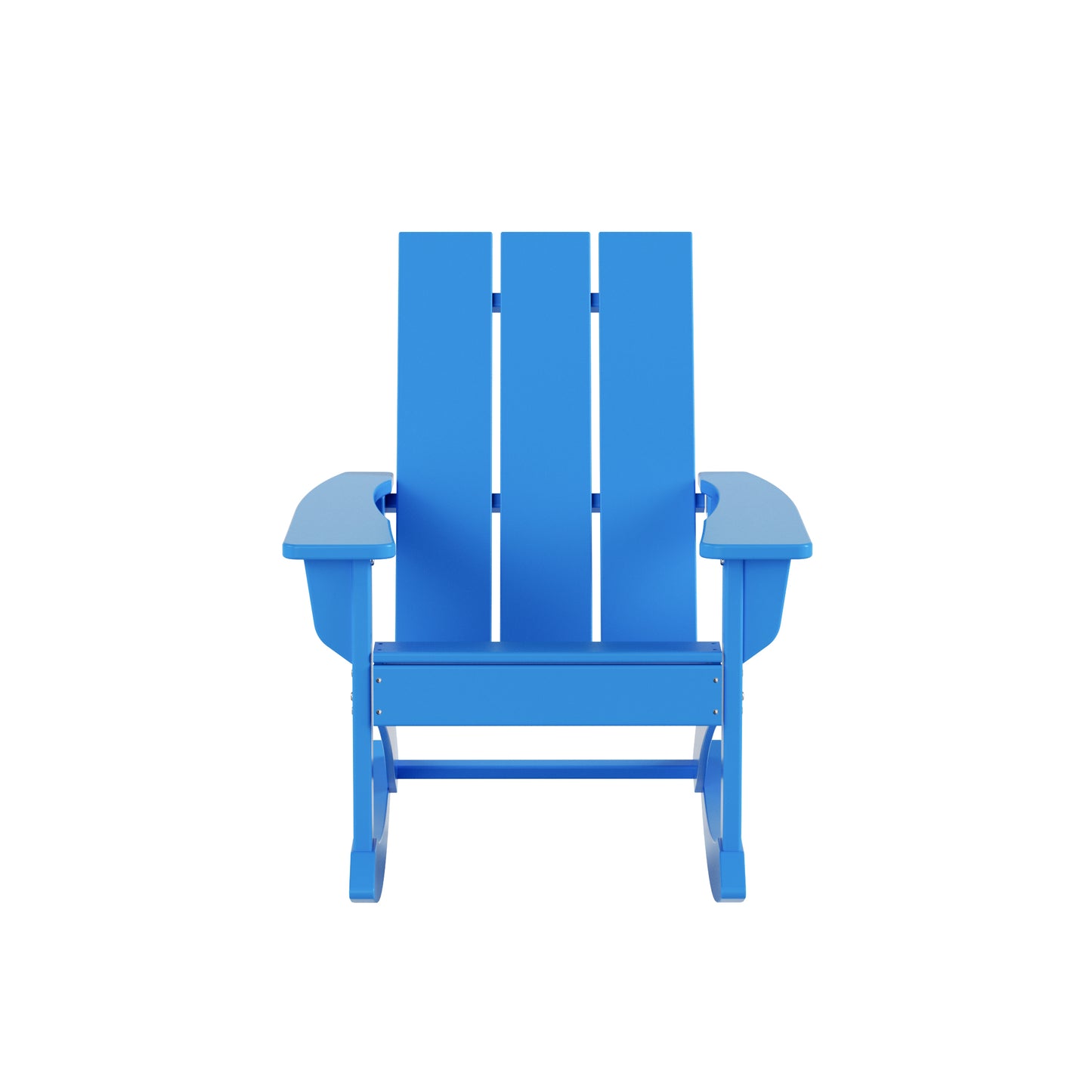 Malibu Modern All-Weather Outdoor Rocking Adirondack Chair