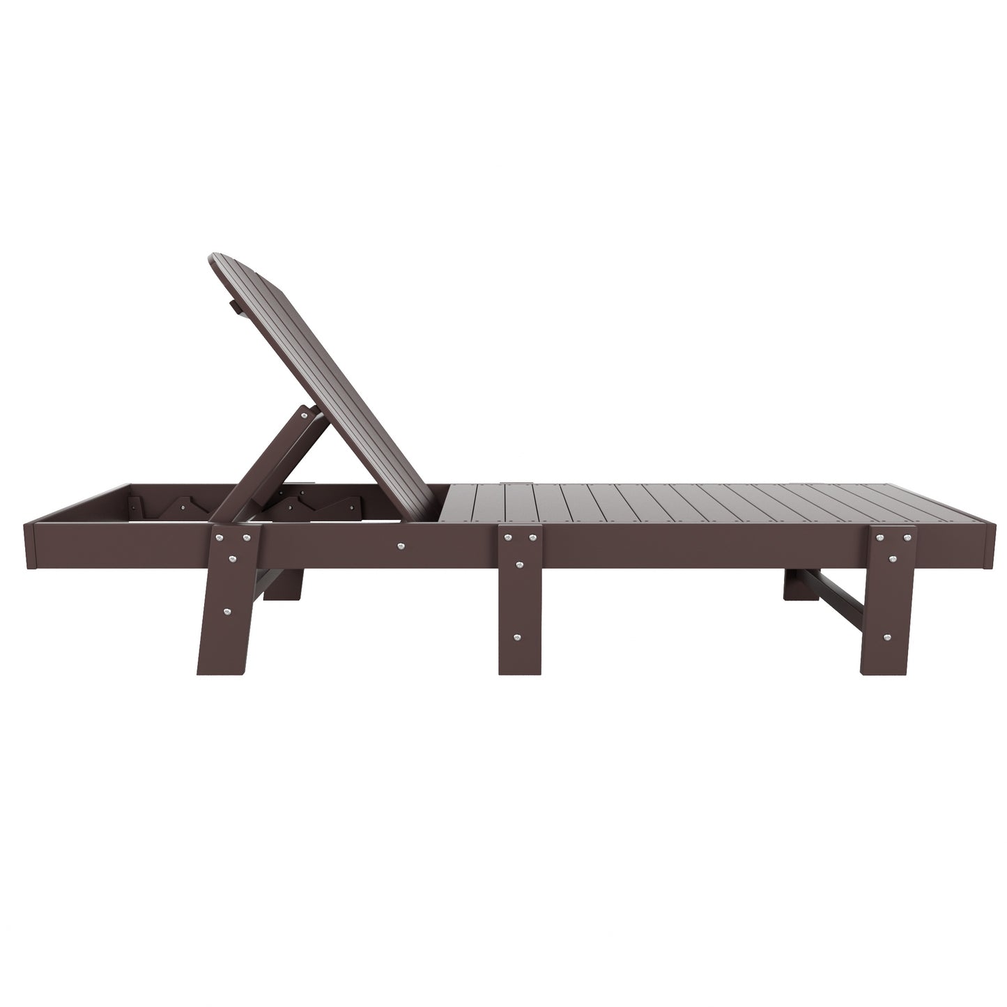 Westport Classic All-Weather Outdoor Adirondack Reclining Sun Lounger