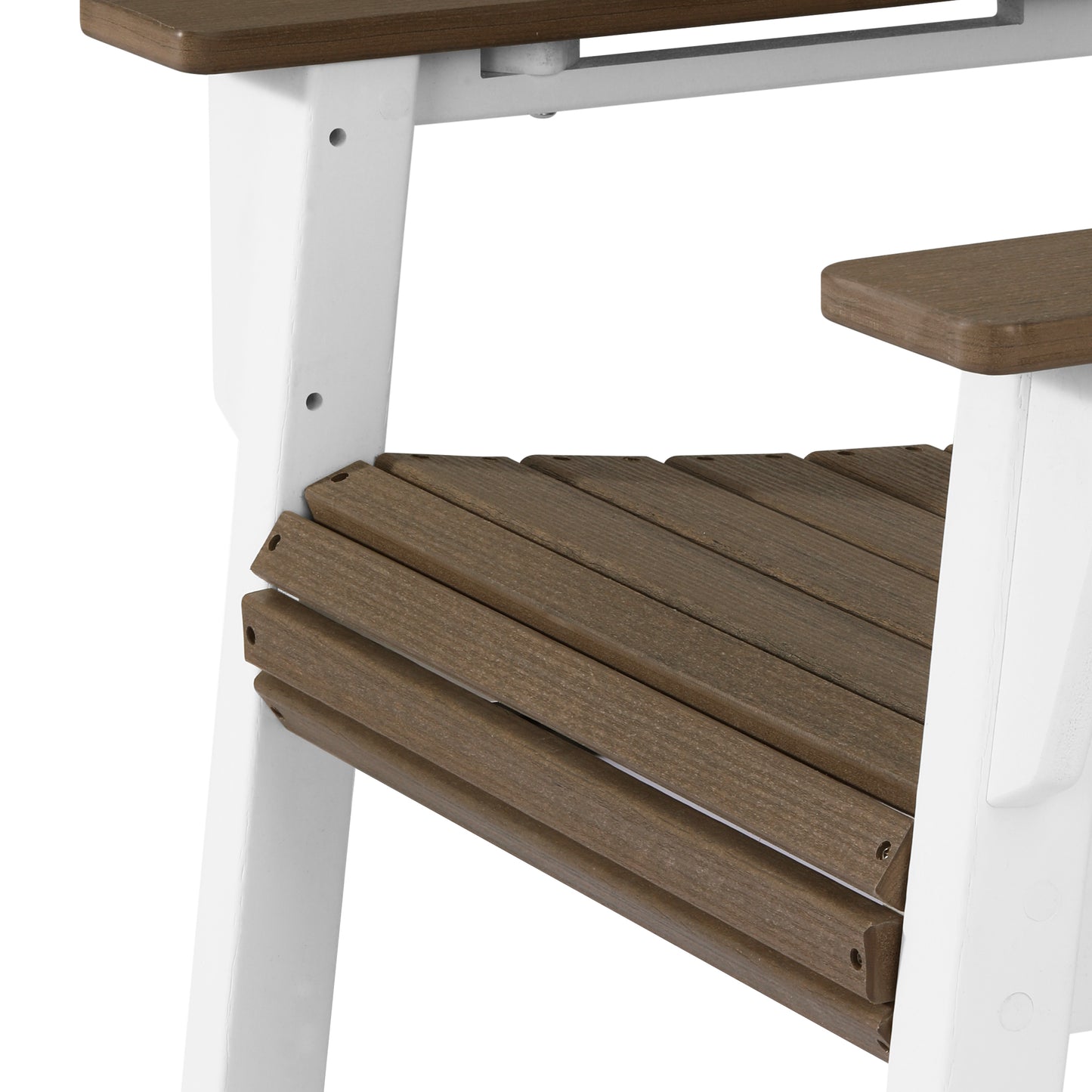 Heritage Ridge Adirondack Bar Chair With Cup Holder