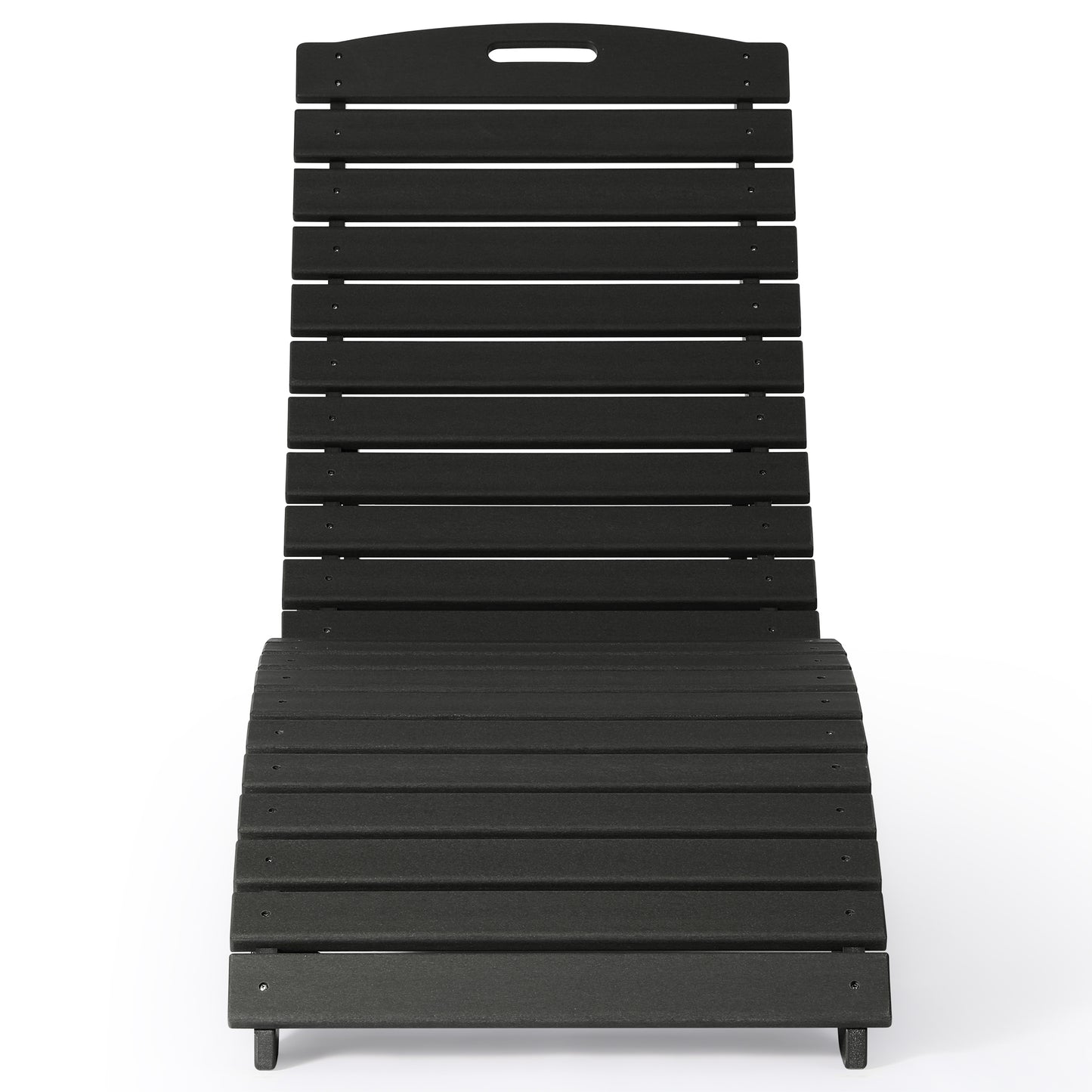 Key West Folding Pool Lounge Chair with Wheels