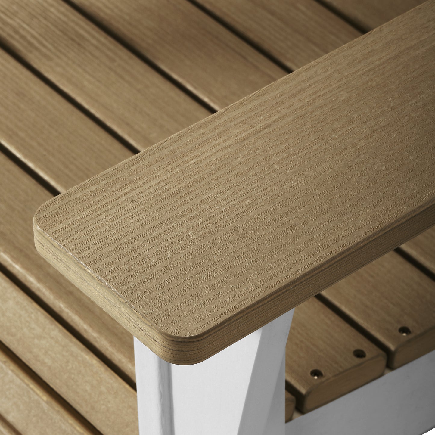 Heritage Ridge Folding Adirondack Chair With Cup Holder