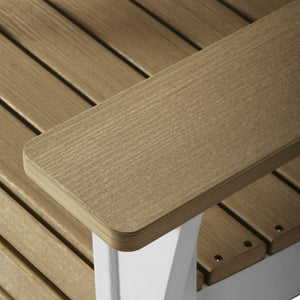 Adirondack Counter Glider With Cup Holder