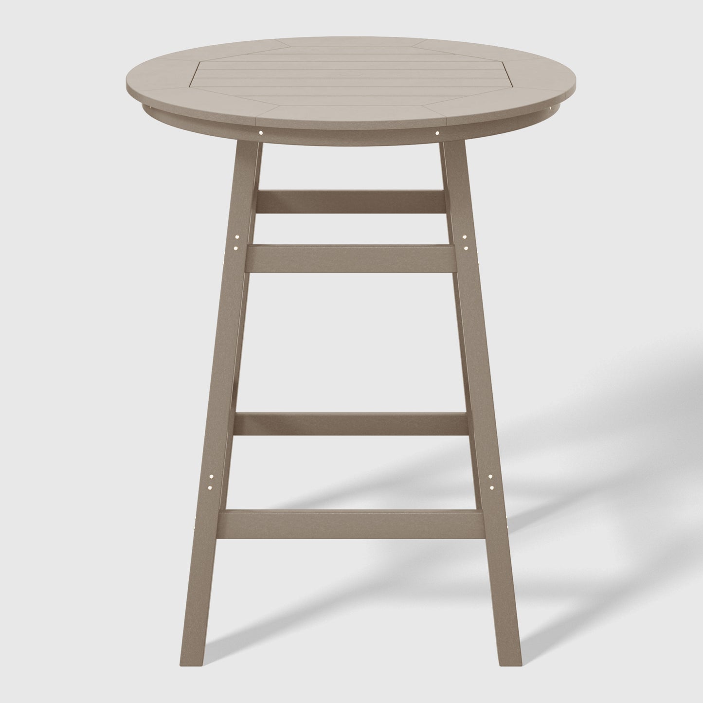 Stockholm All-Weather Outdoor 35" Round Bar Table (42" Height)