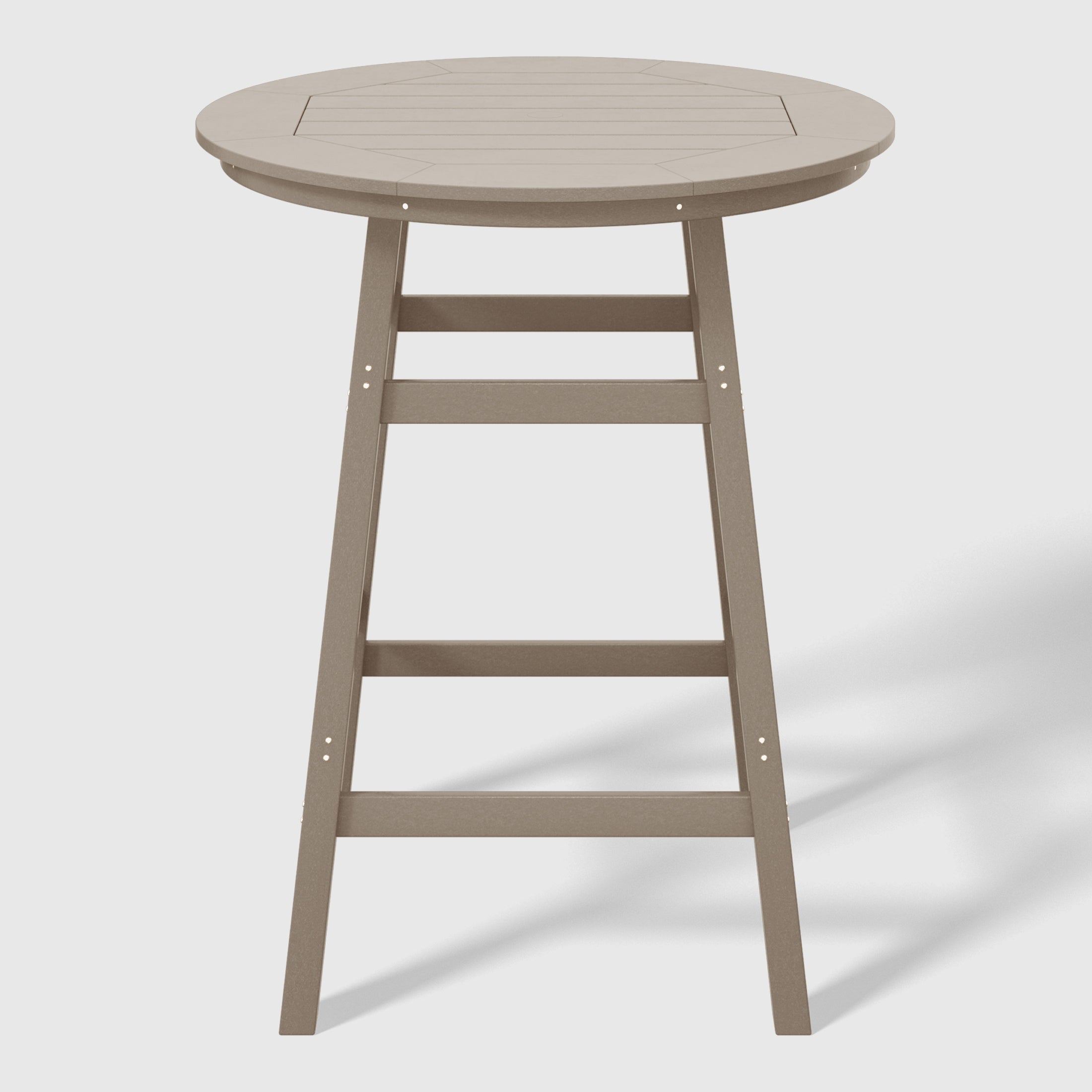 Stockholm All-Weather Outdoor 35" Round Bar Table (42" Height)
