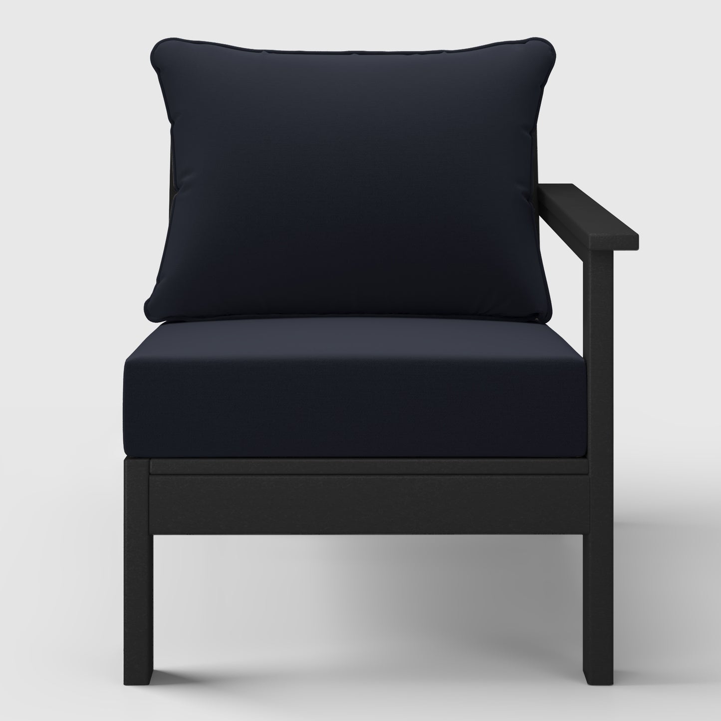 Scottsdale All-Weather Outdoor Modular Deep Seating Right Arm Chair (with Optional Cushions)