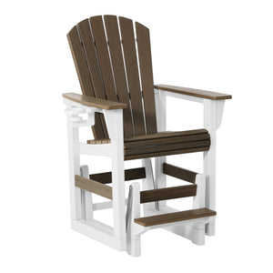 Adirondack Counter Glider With Cup Holder