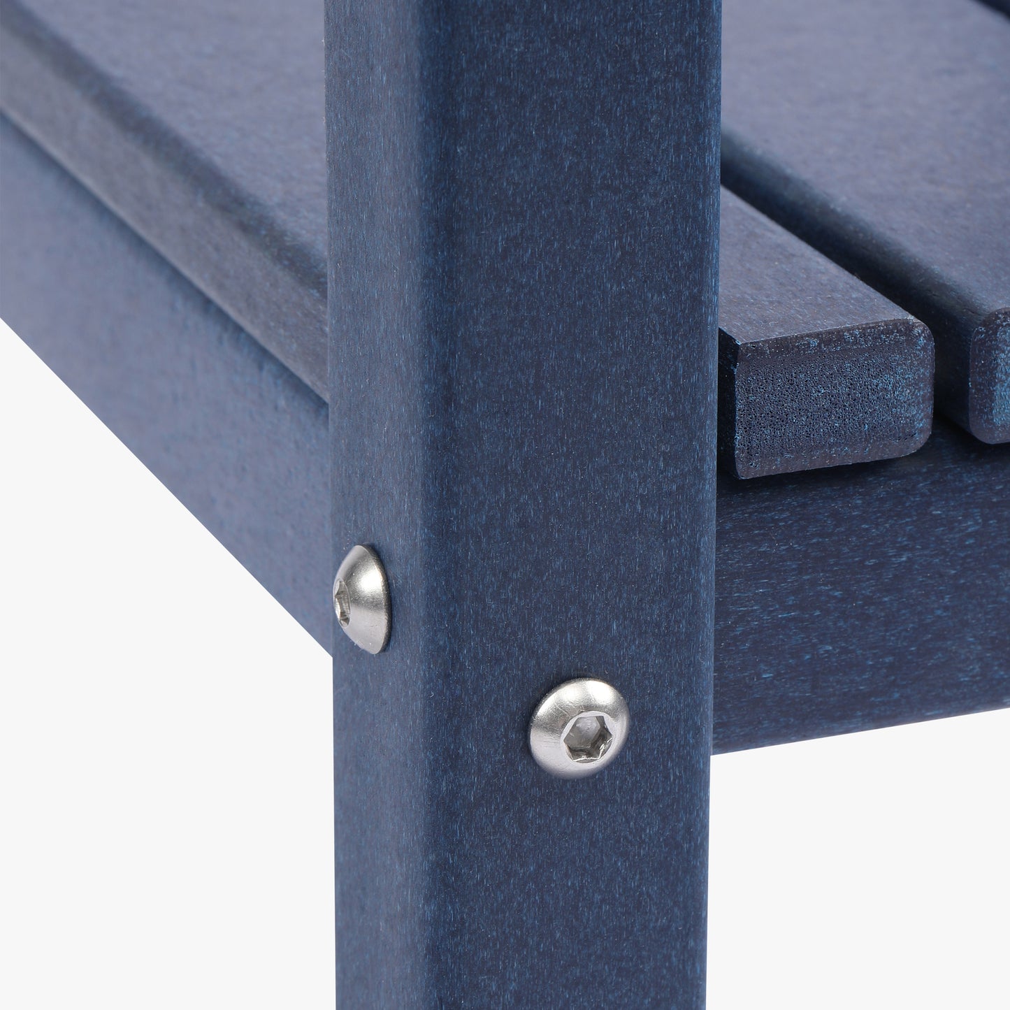 Tuscany All-Weather Outdoor Two Shelf Side Table (36" High)