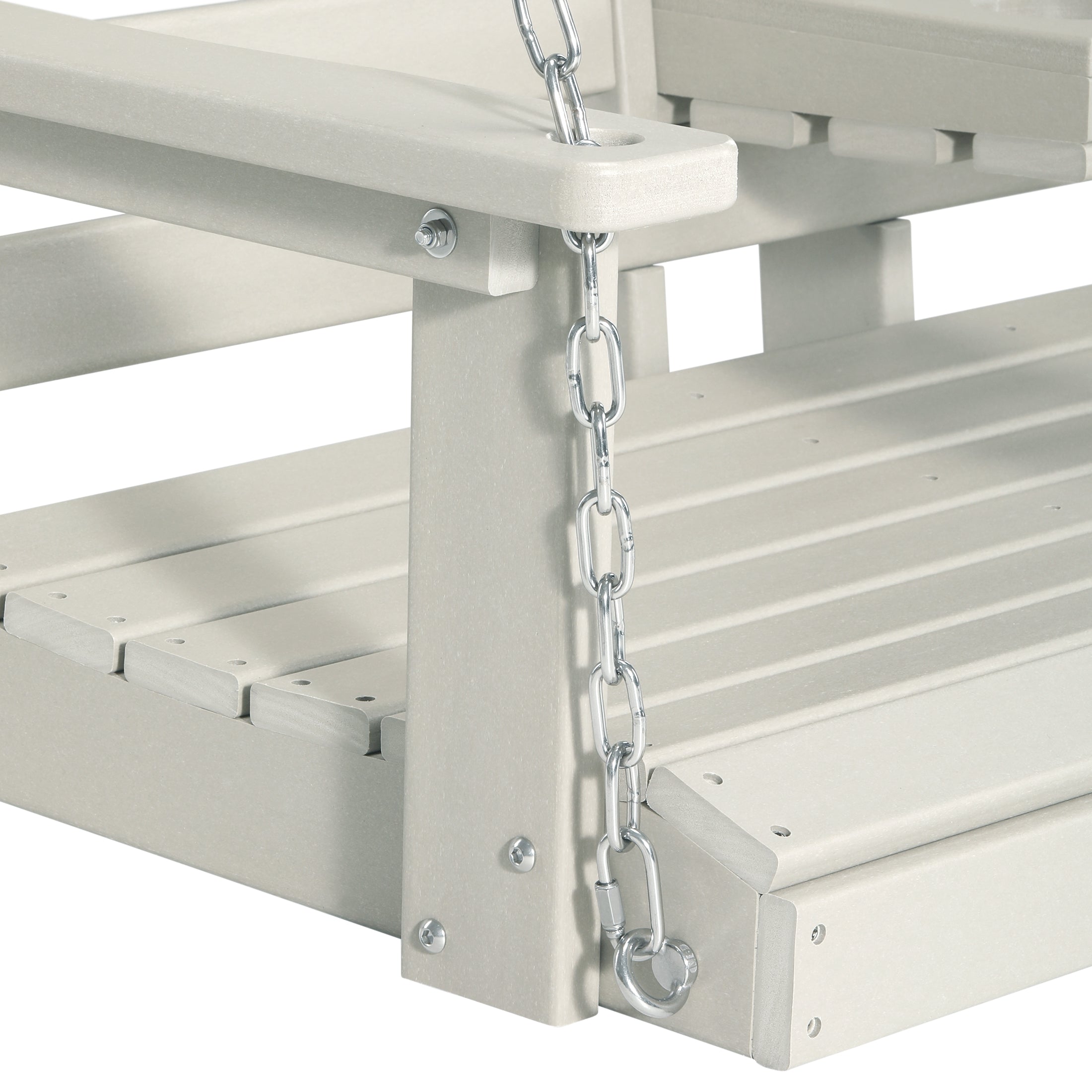 Charleston 54" Porch Swing with Folding Cup Holder