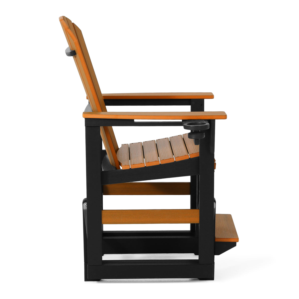 Adirondack Counter Glider With Cup Holder