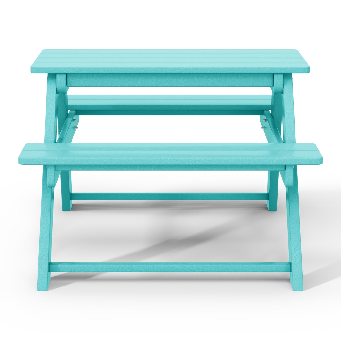 Tiny Terraces Kids' All-Weather Outdoor Picnic Table