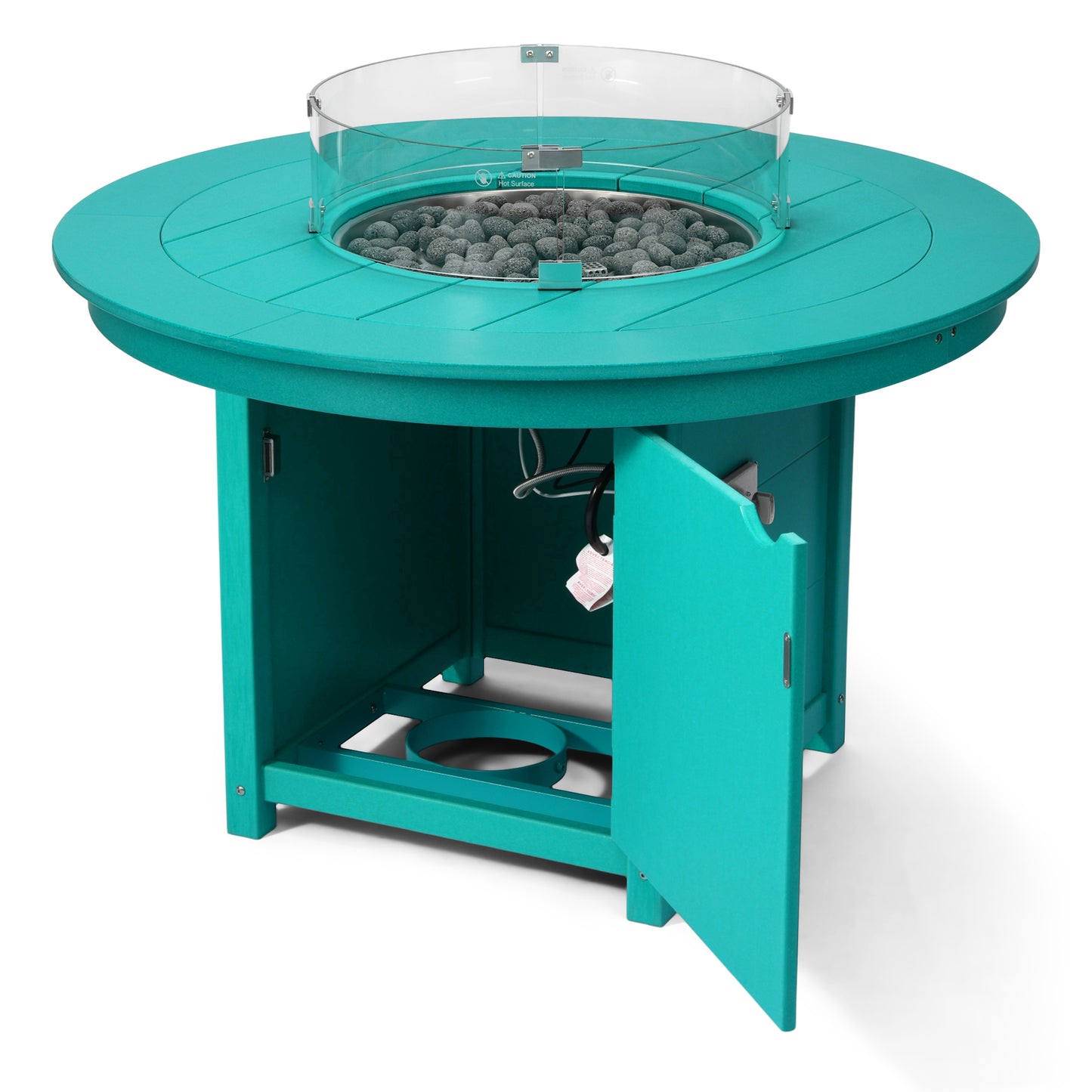 Sedona Round 47" Dining Fire Pit Table