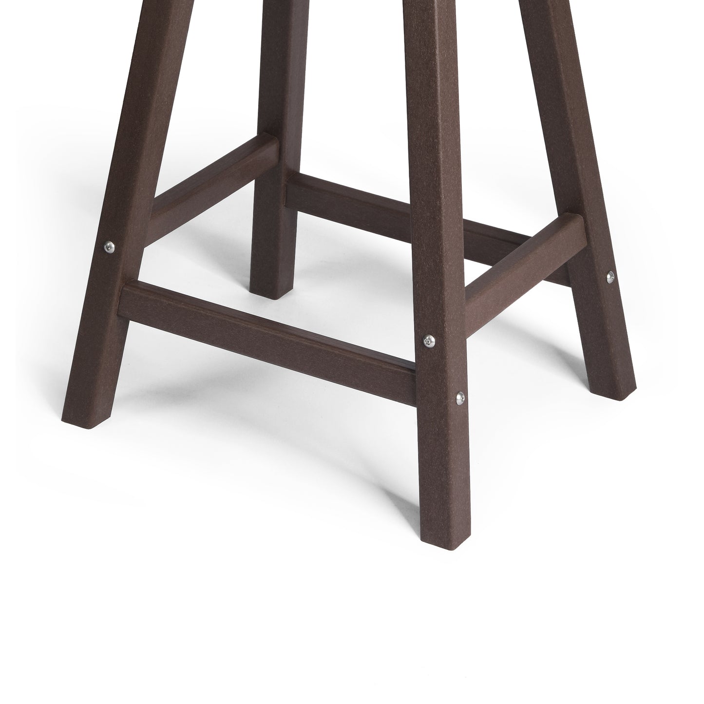 Stockholm All-Weather Outdoor Saddle Counter Stool (24" Height)