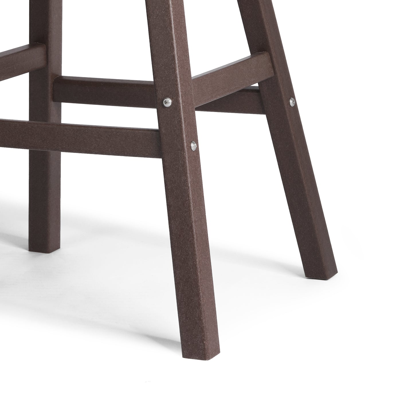 Stockholm All-Weather Outdoor Saddle Bar Stool (29" Height)
