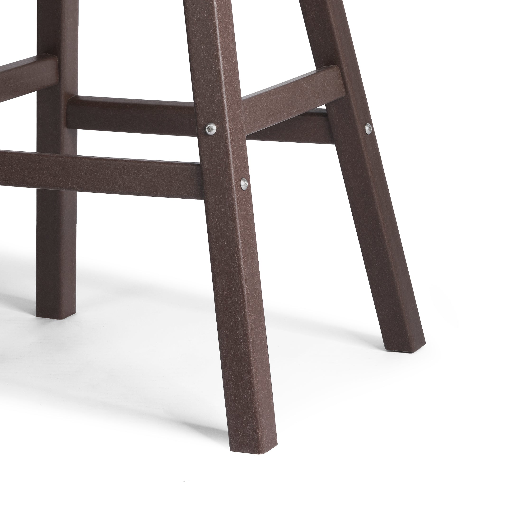 Stockholm All-Weather Outdoor Saddle Bar Stool (29" Height)