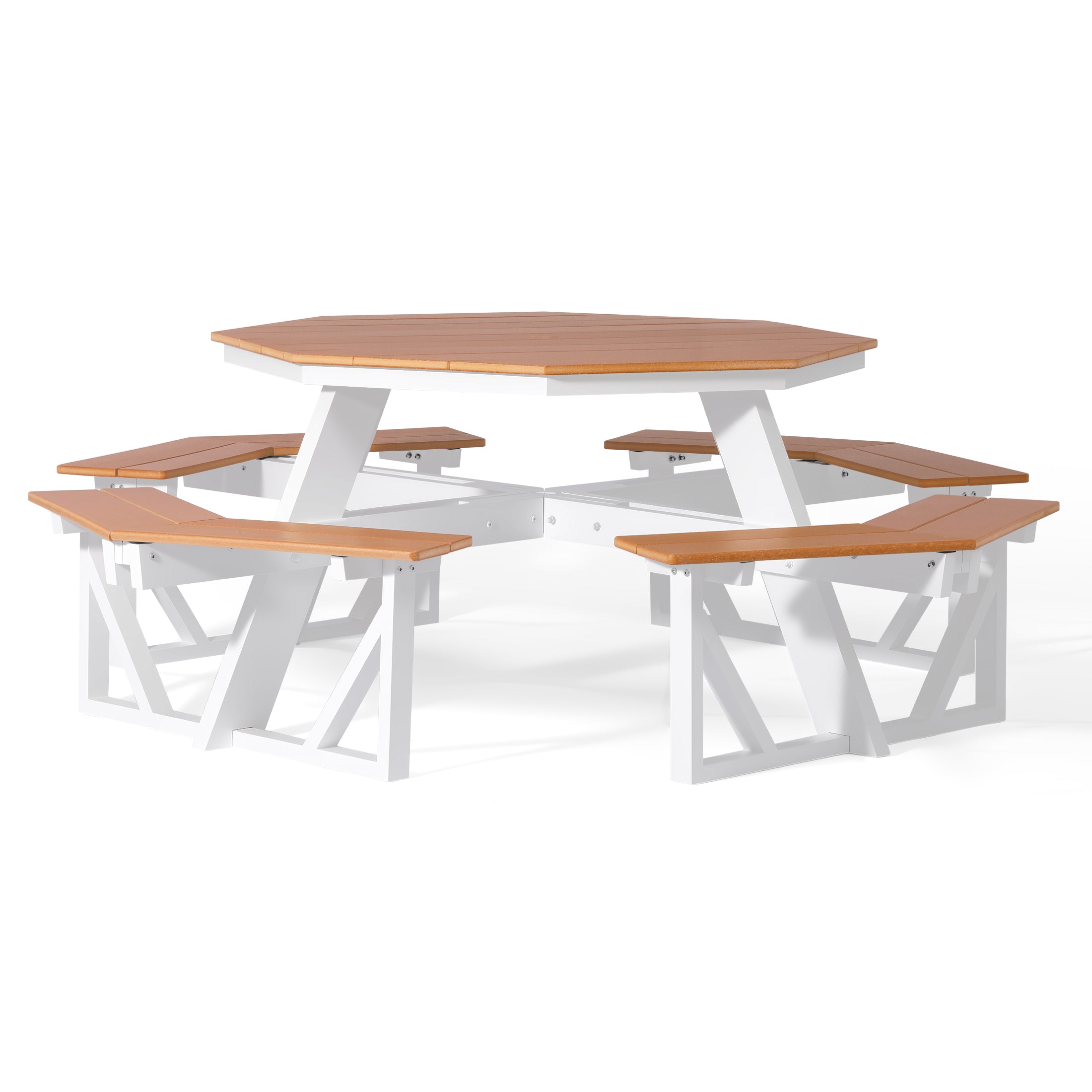 Vista 48" Octagon Picnic Table