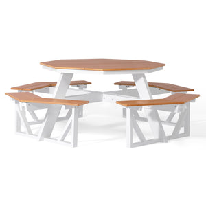 Vista 48" Octagon Picnic Table