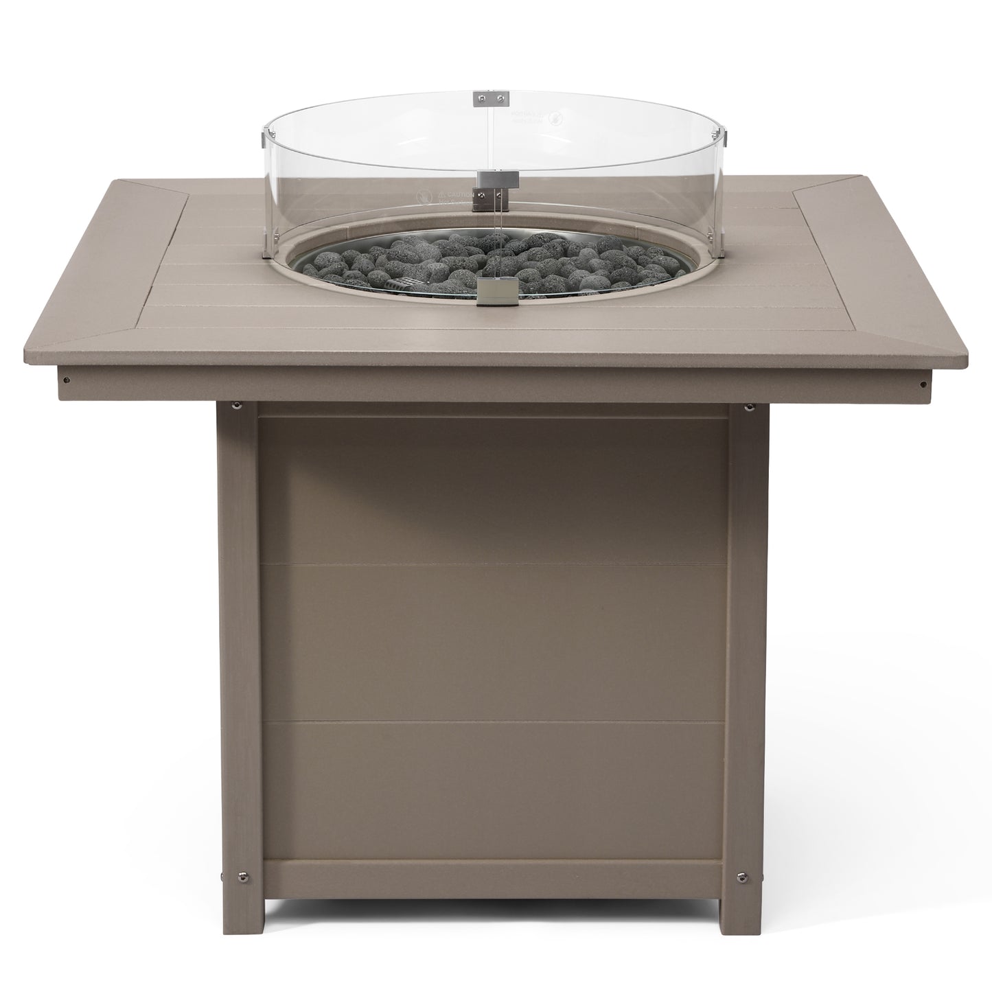 Sedona Square 42" Dining Fire Pit Table