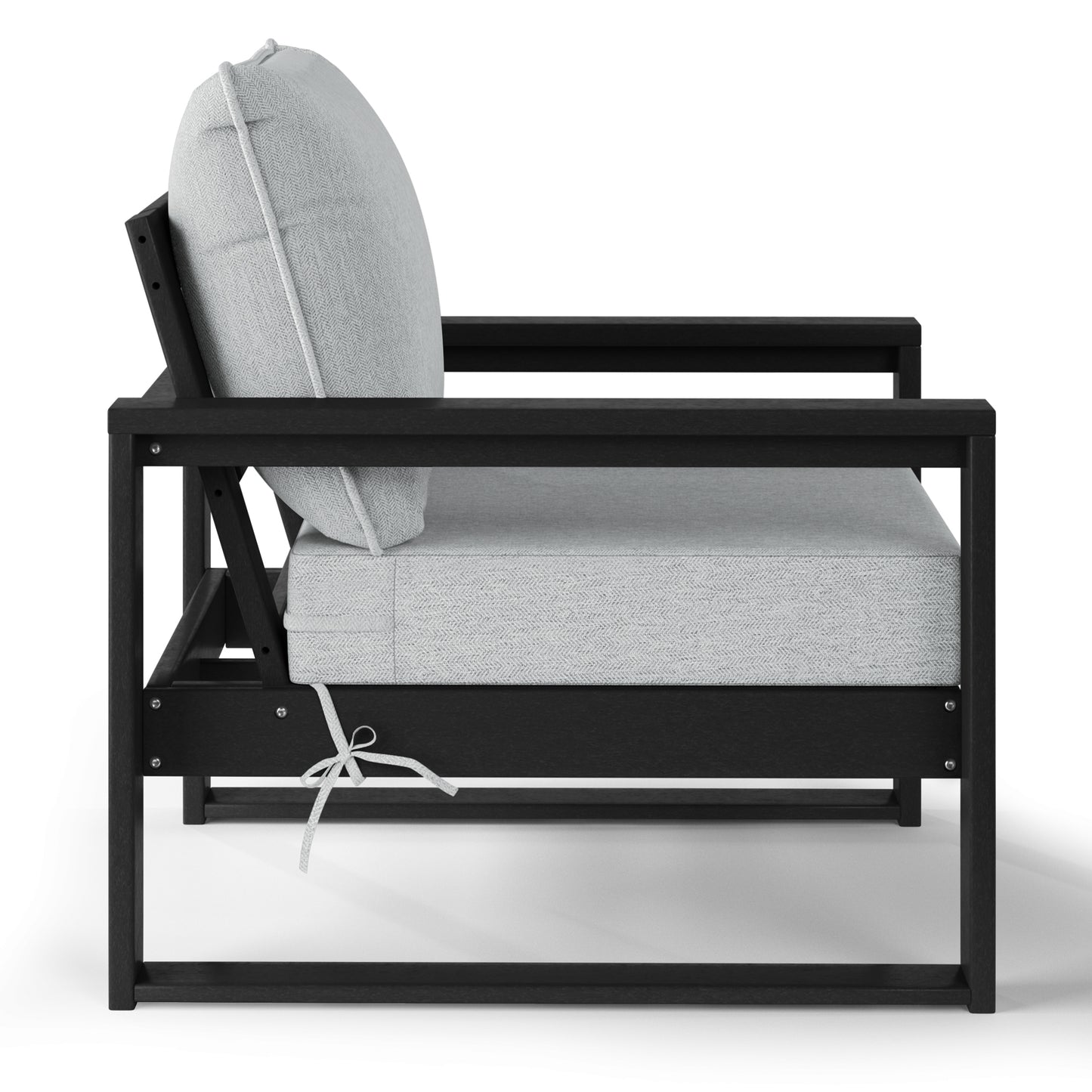 Signature All-Weather Outdoor Modular Patio Deep Seating Club Arm Chair