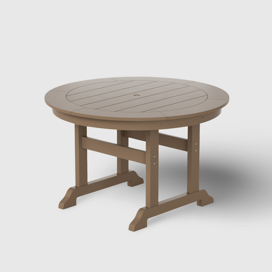 Tuscany All-Weather Outdoor Round Dining Table (47" Top)