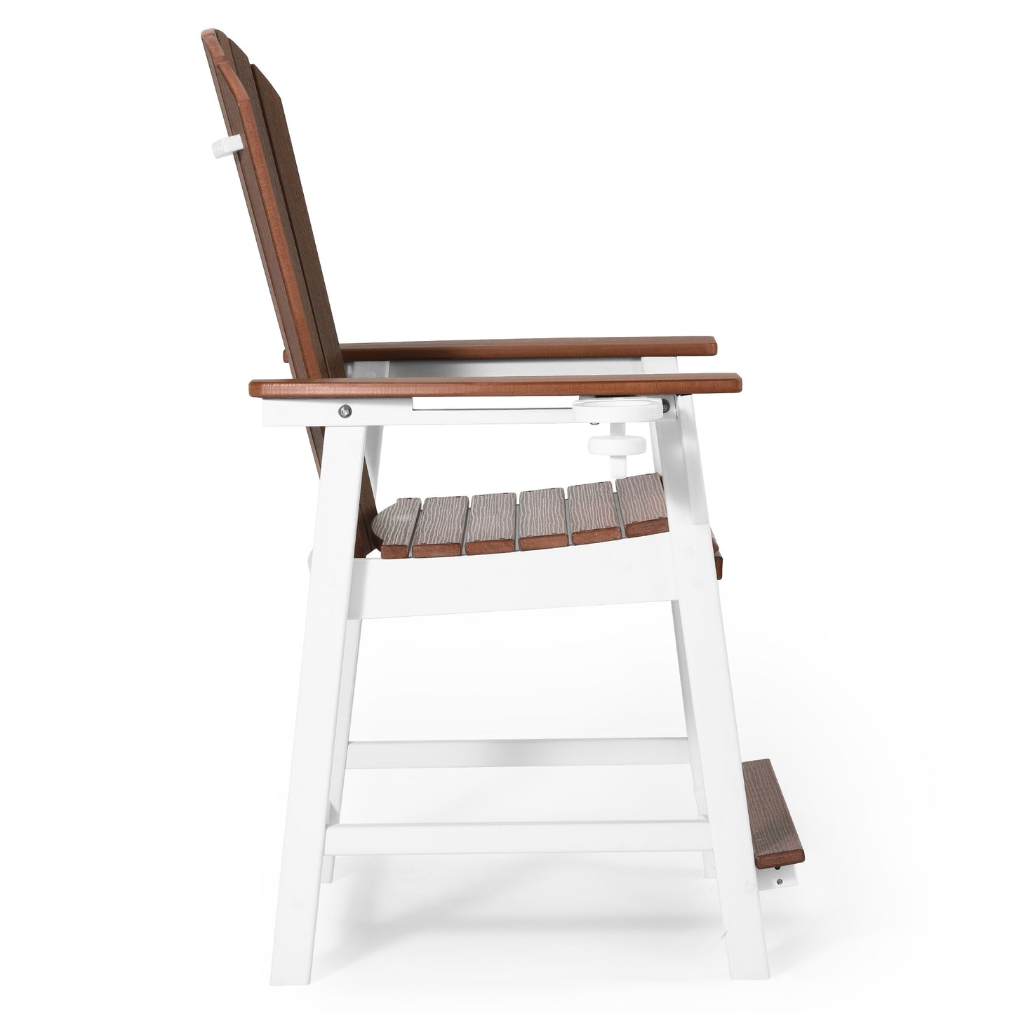 Heritage Ridge Adirondack Counter Height Chair With Cup Holder