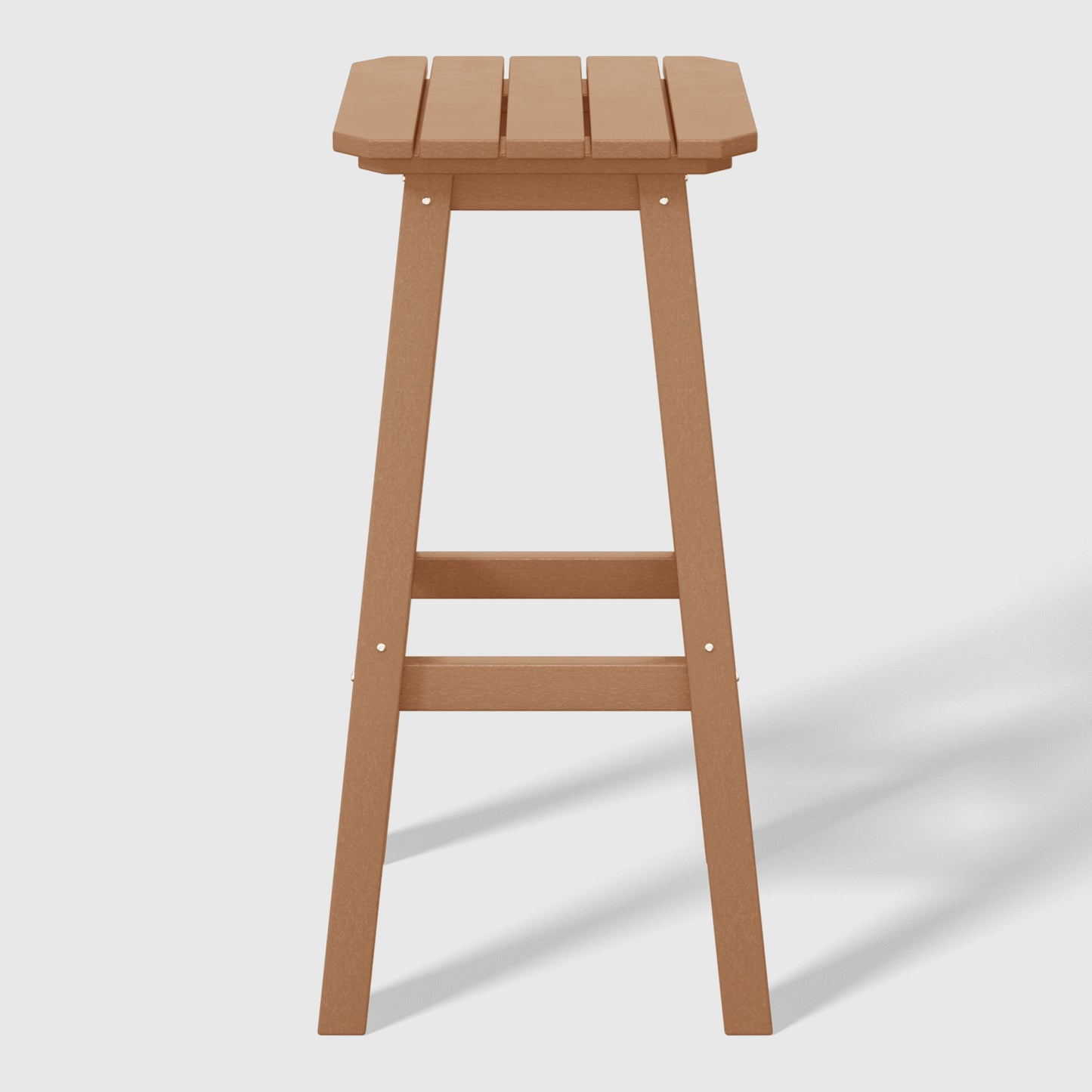 Stockholm All-Weather Outdoor Square Bar Stool (29" Height)