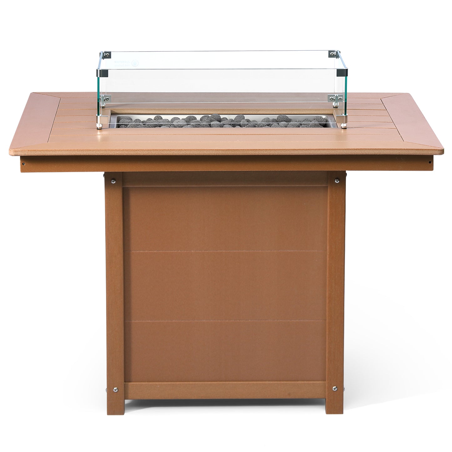 Sedona Rectangular 34" X 46" Dining Fire Pit Table