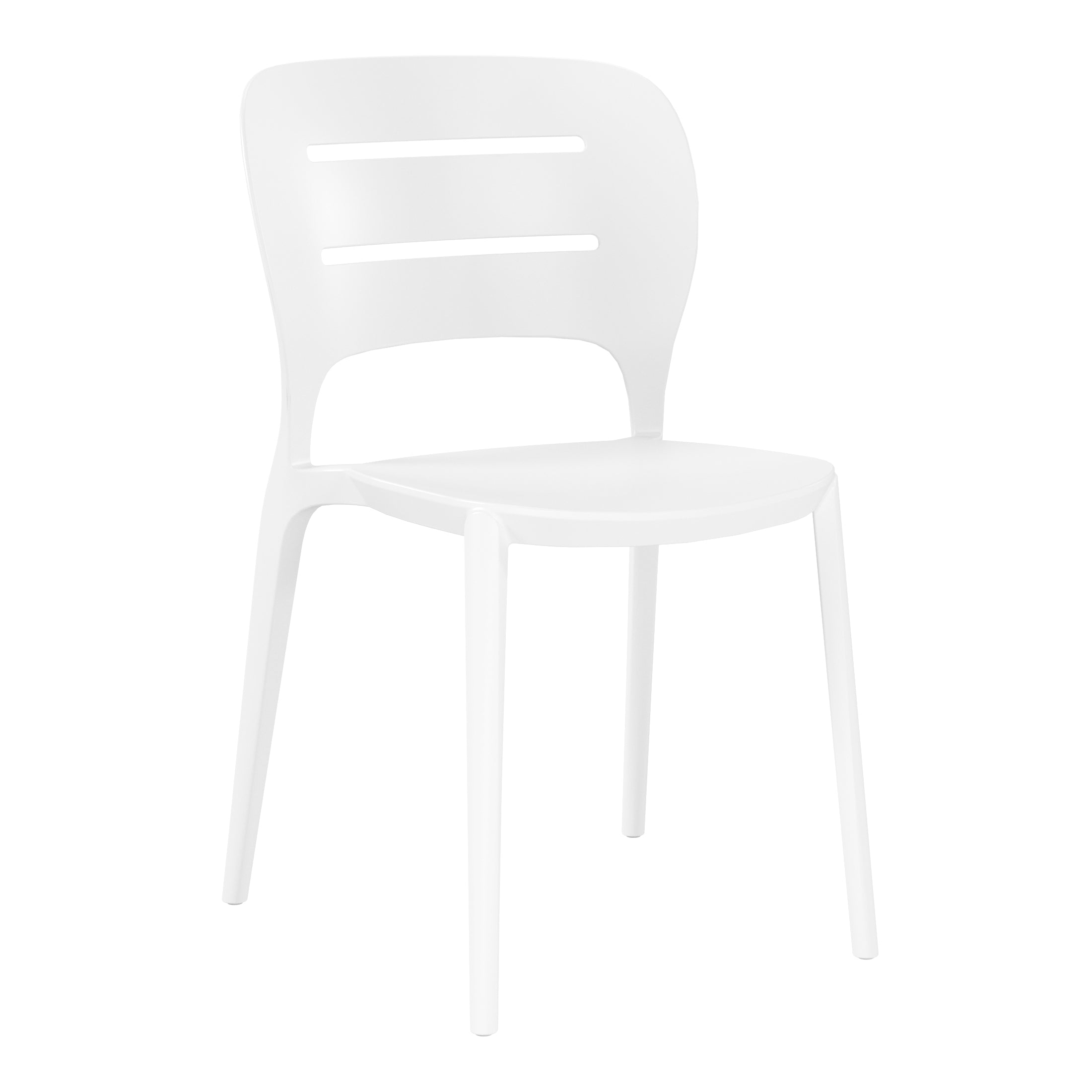 Patio Stacking Dining Side Chair (Set of 4)