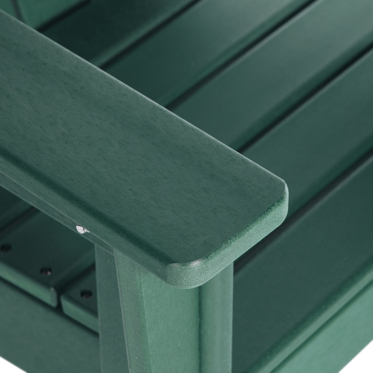 Tiny Terraces Kids' All-Weather Outdoor Poly Adirondack Chair