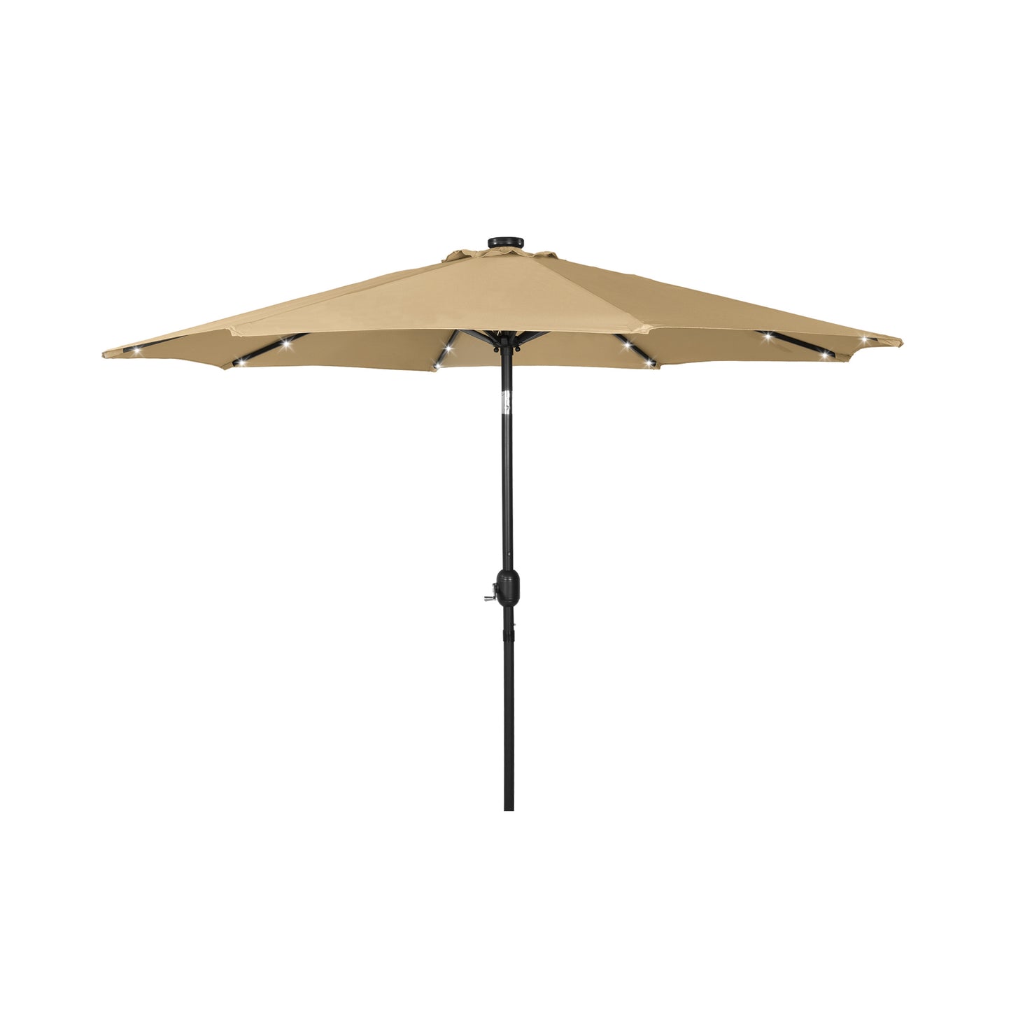 Kona 9ft Market Umbrella with Solar LED Lights
