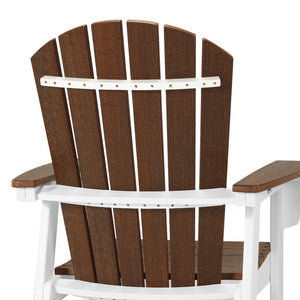 Heritage Ridge Adirondack Swivel Dining Chair With Cup Holder