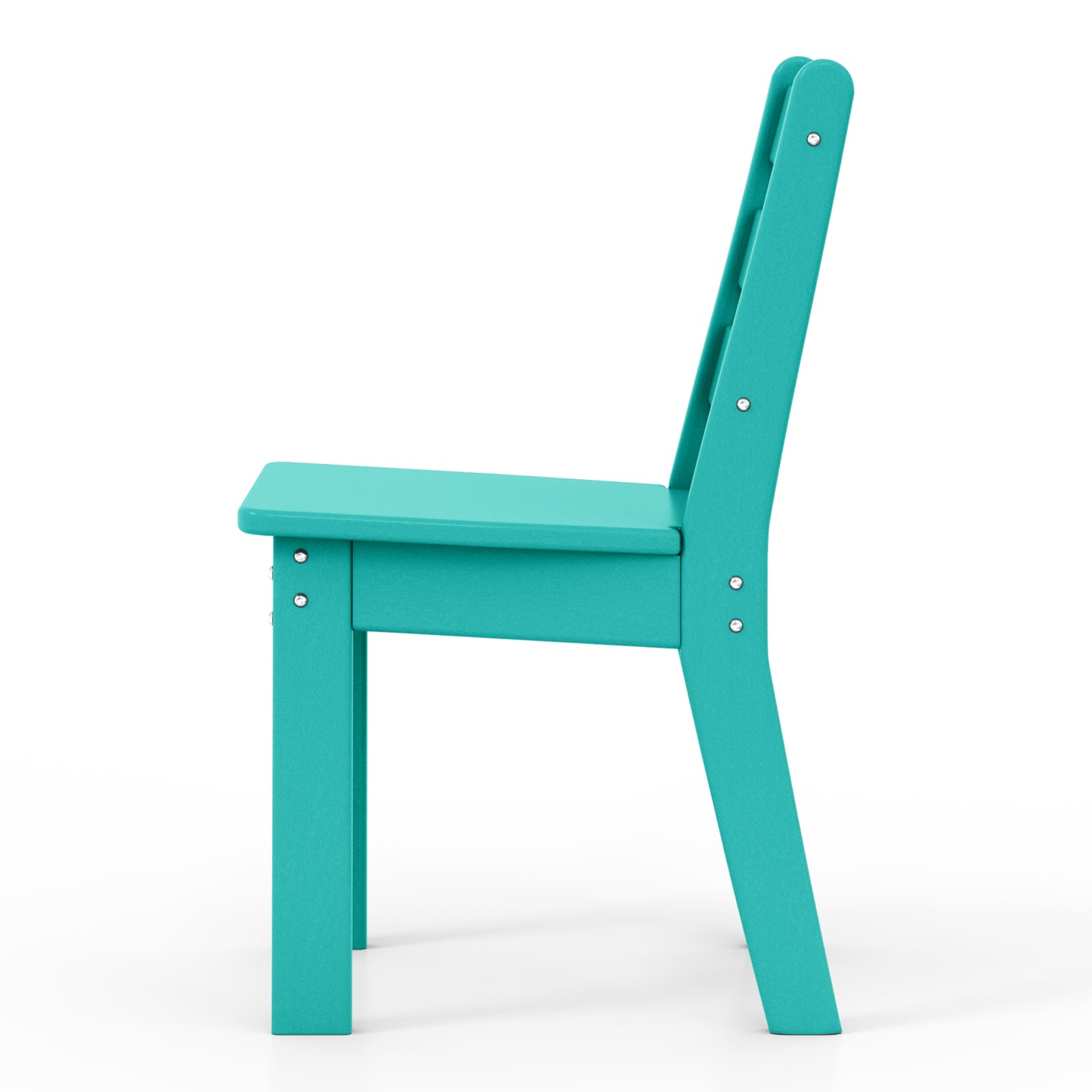 Tiny Terraces Kids' All-Weather Outdoor Dining Chair (Set of 2)