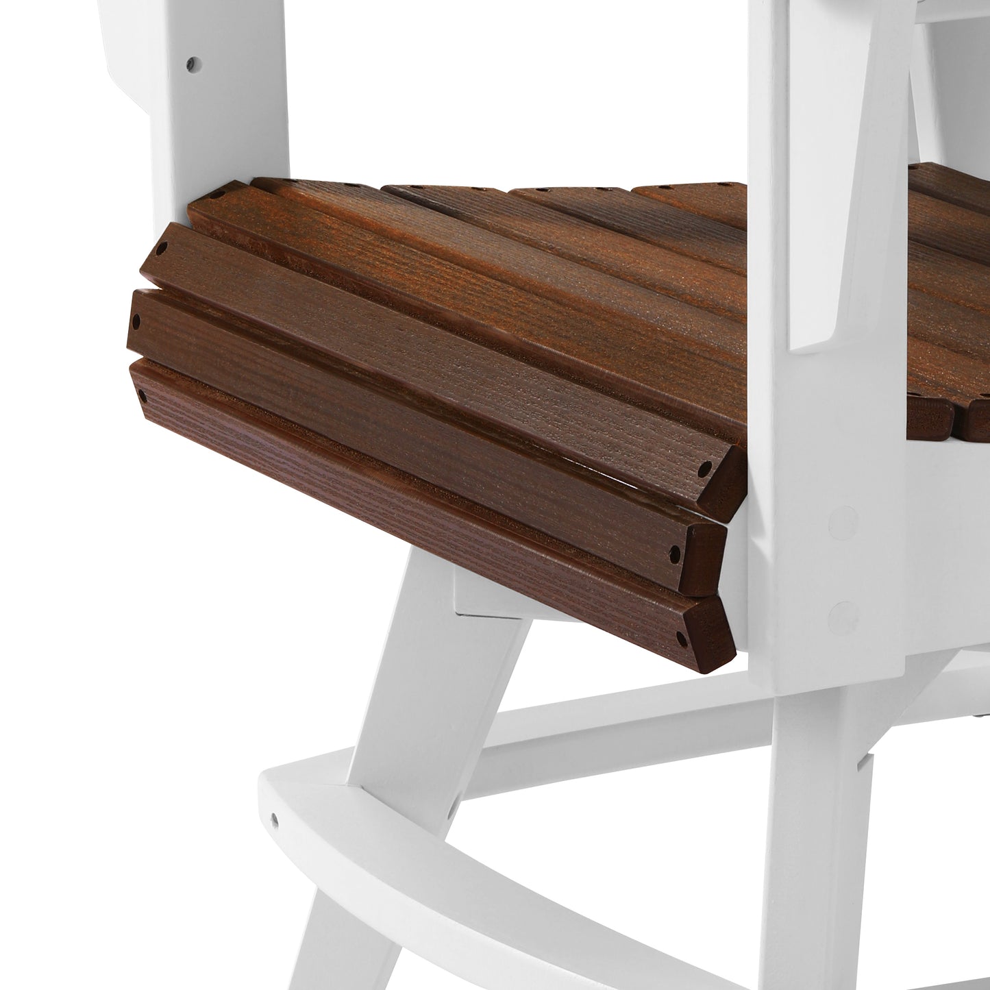 Heritage Ridge Adirondack Swivel Dining Chair With Cup Holder