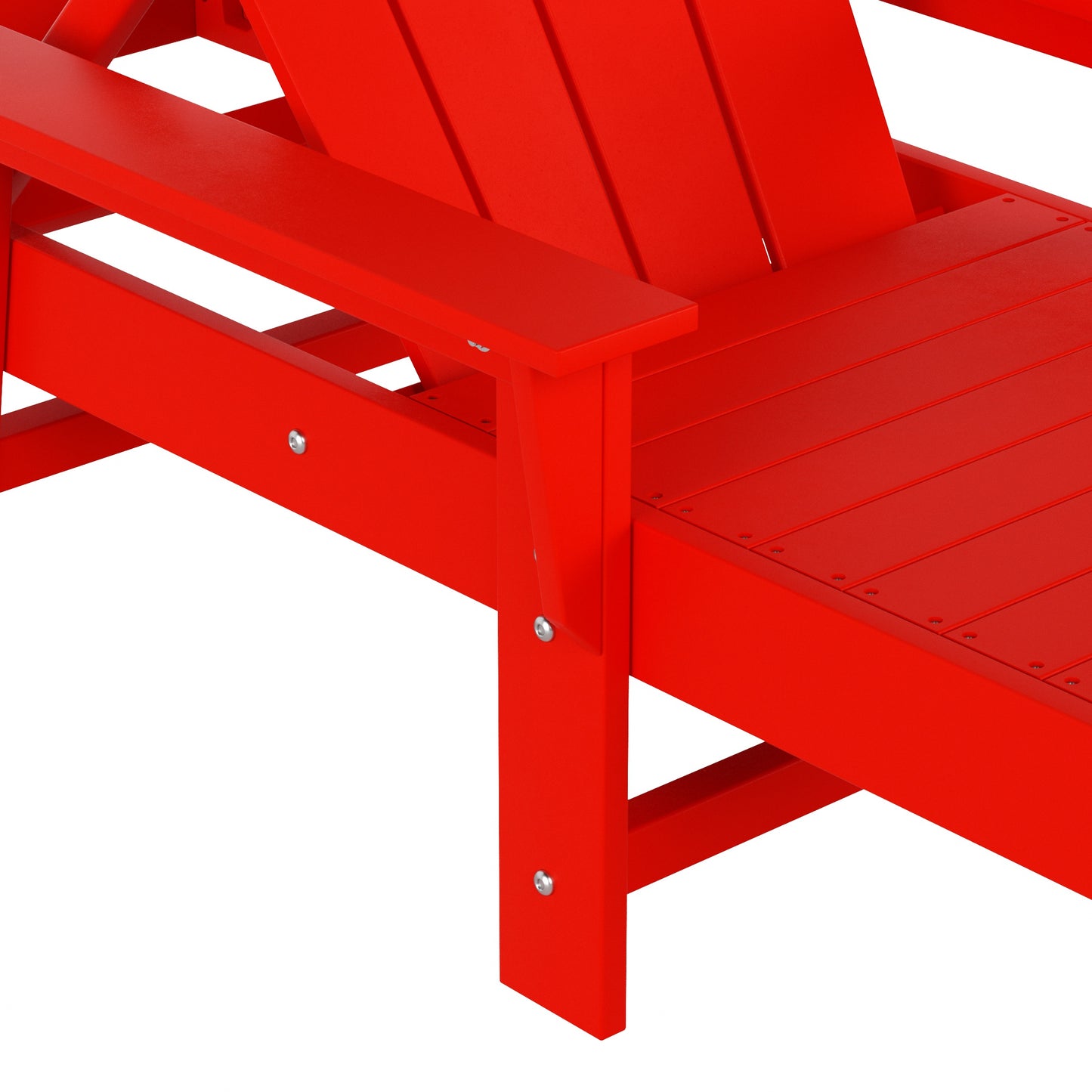 Chatham All-Weather Outdoor Adirondack Reclining Sun Lounger With Arms Rests & Wheels