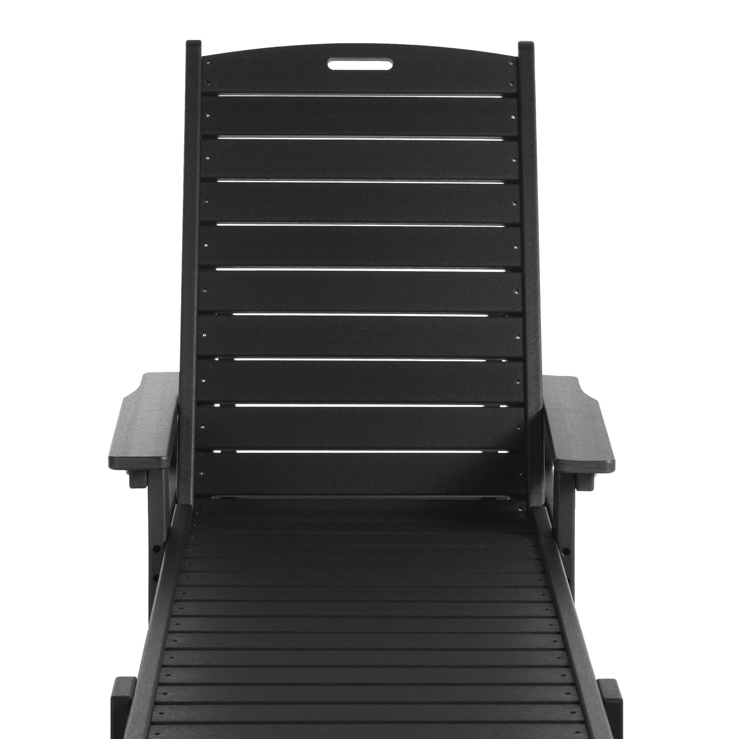 Santa Monica All-Weather Outdoor Reclining Sun Lounger with Arm Rests