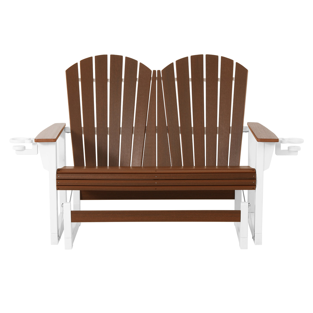 Adirondack 52“ Glider With Cup Holder