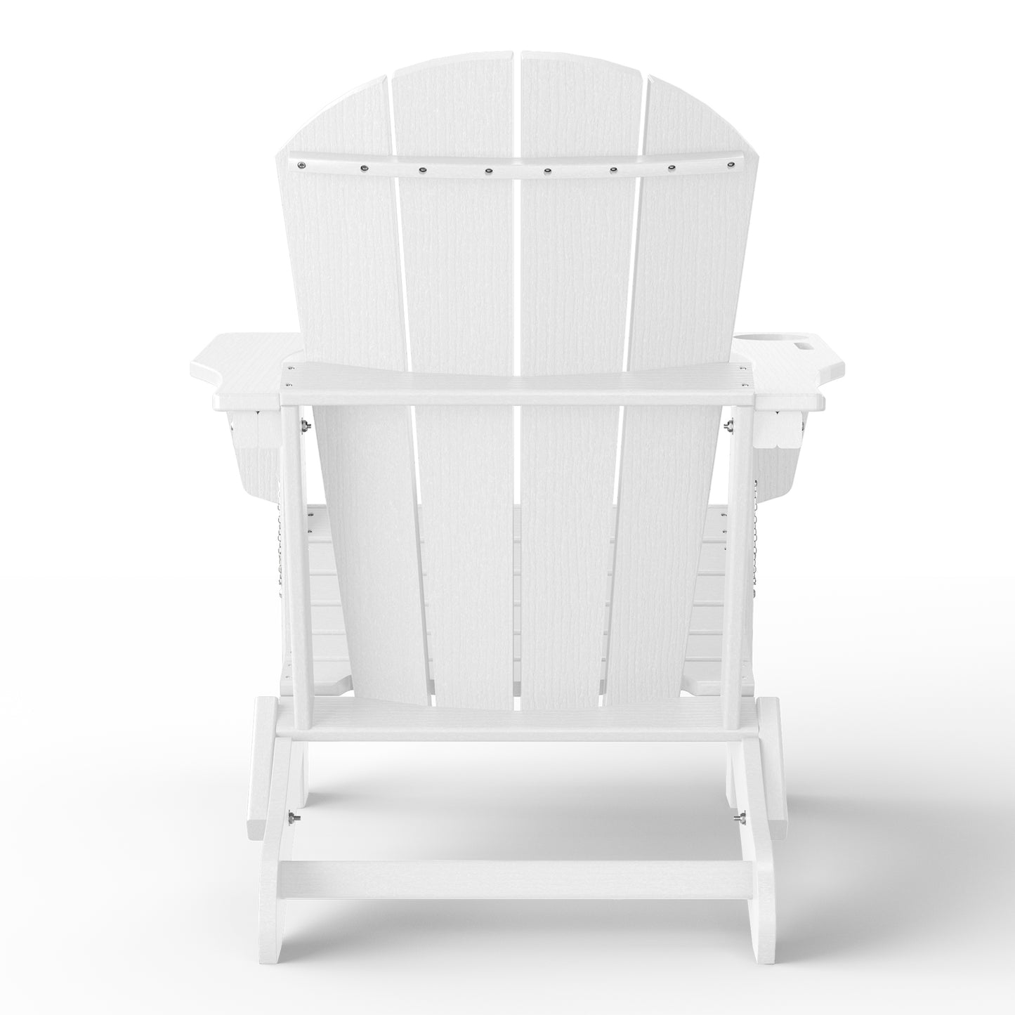 Chatham All-Weather Outdoor Folding Adirondack Chair with Cup Holder