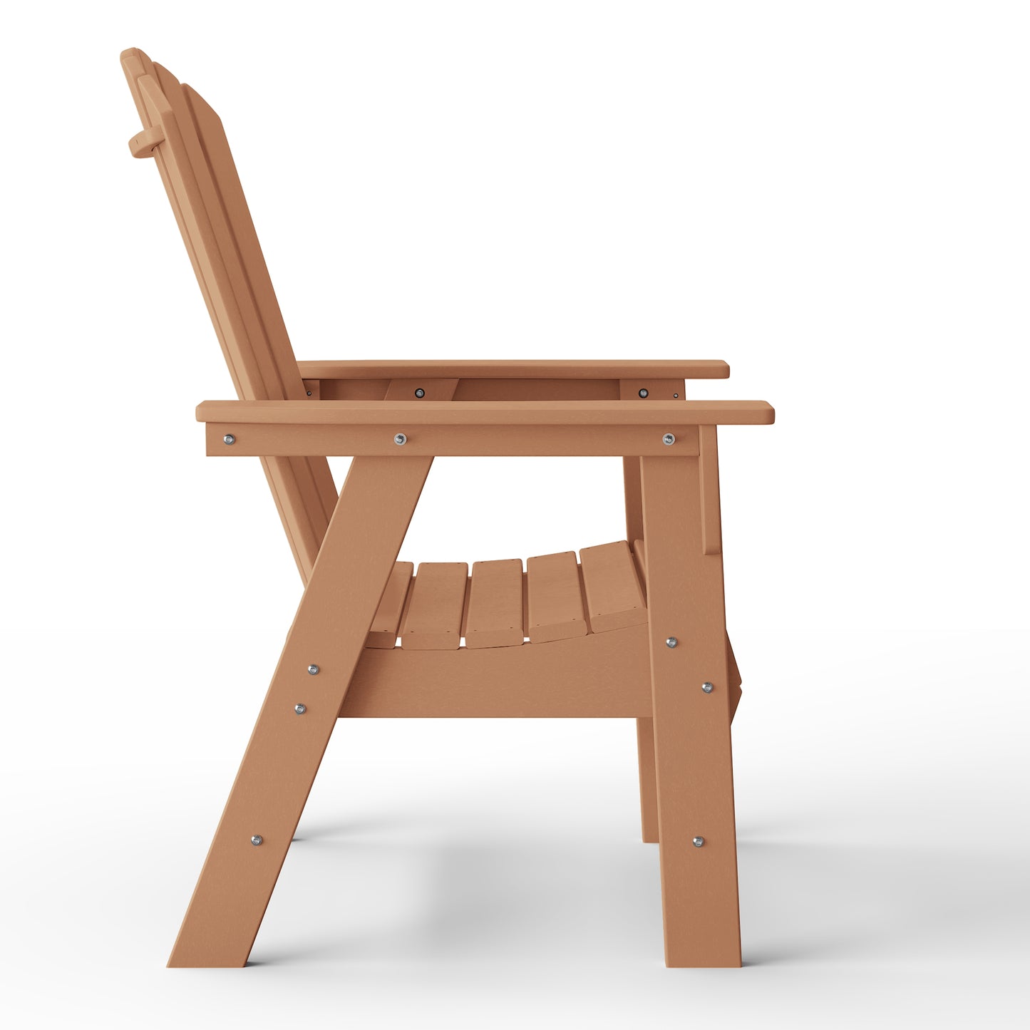Westport All-Weather Outdoor Classic Adirondack Dining Chair