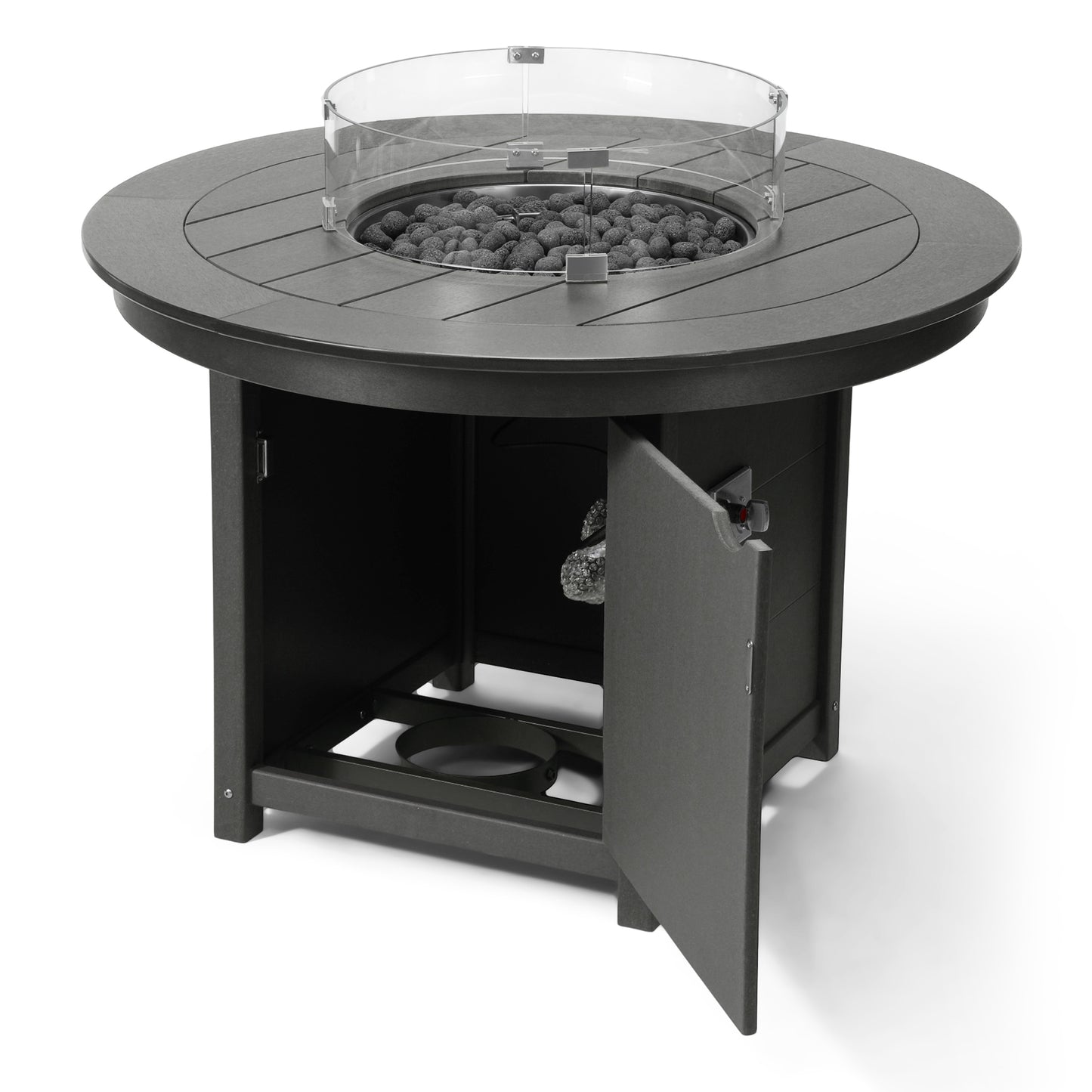 Sedona Round 47" Dining Fire Pit Table