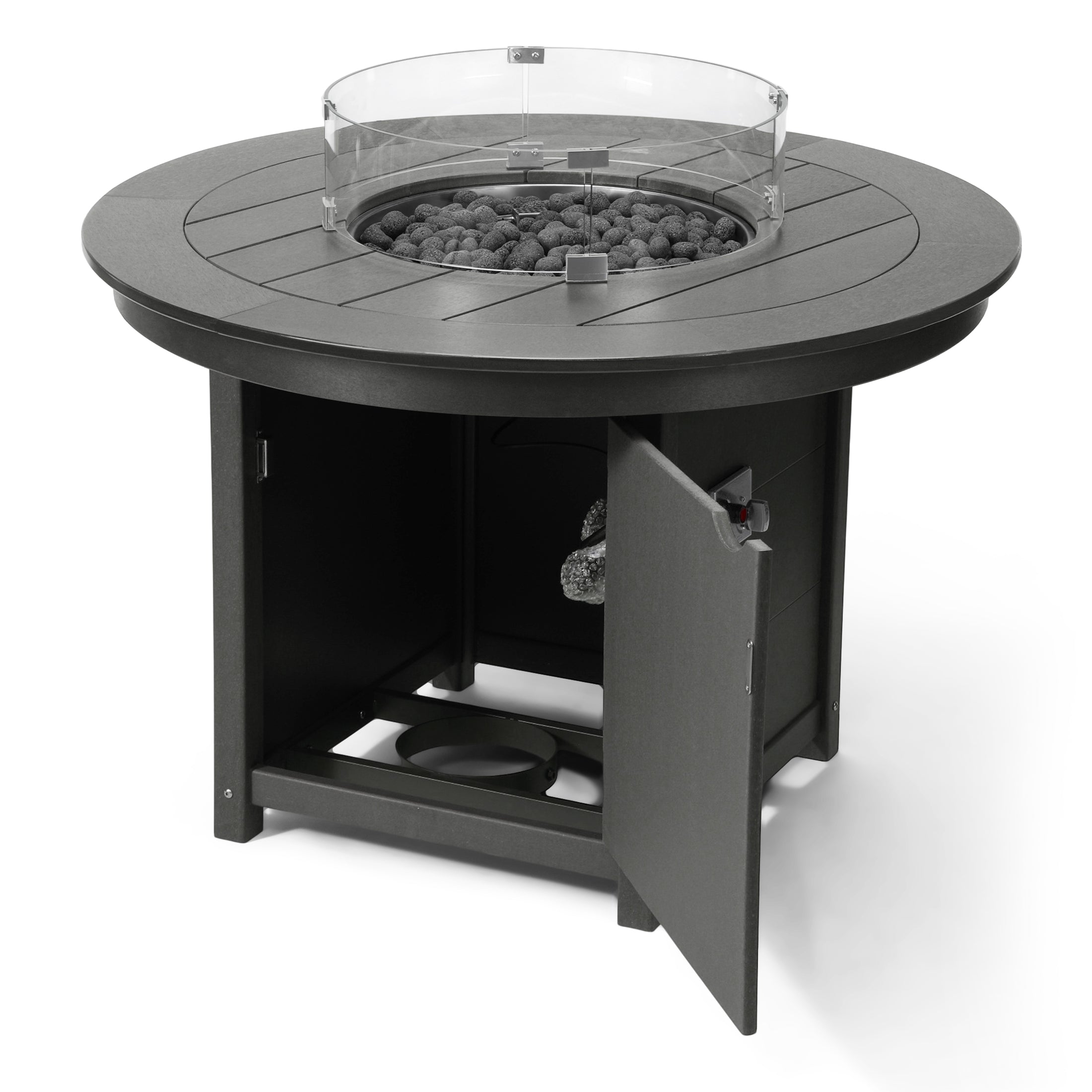 Sedona Round 47" Dining Fire Pit Table