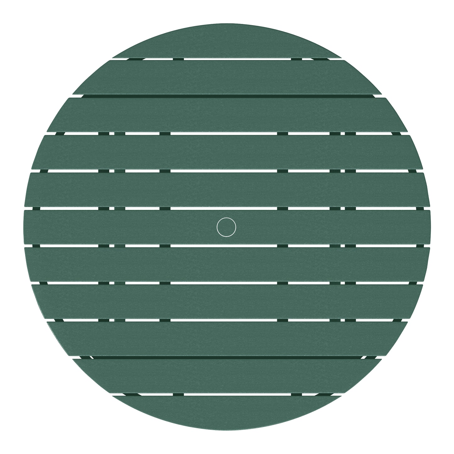 Tiny Terraces Kids' All-Weather Outdoor Round Dining Table (38" Wide)