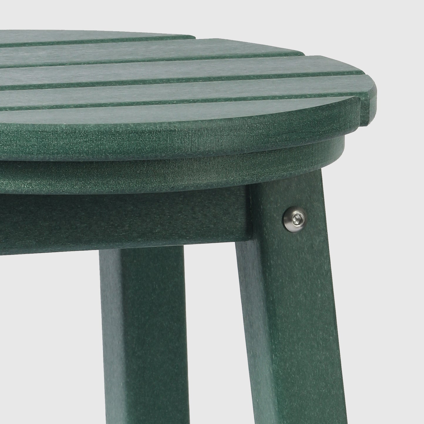 Stockholm All-Weather Outdoor Round Bar Stool (29" Height)