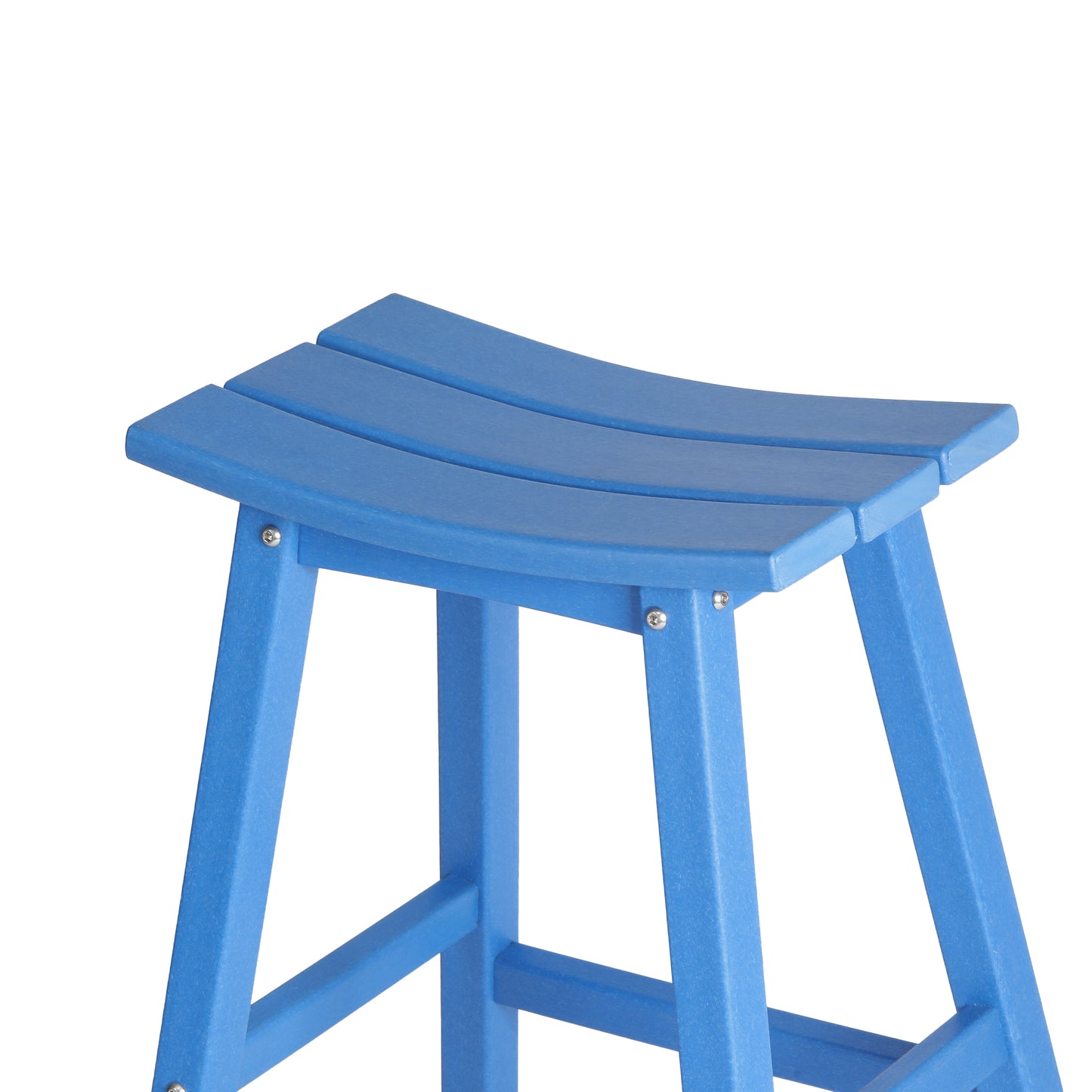 Stockholm All-Weather Outdoor Saddle Bar Stool (29" Height)