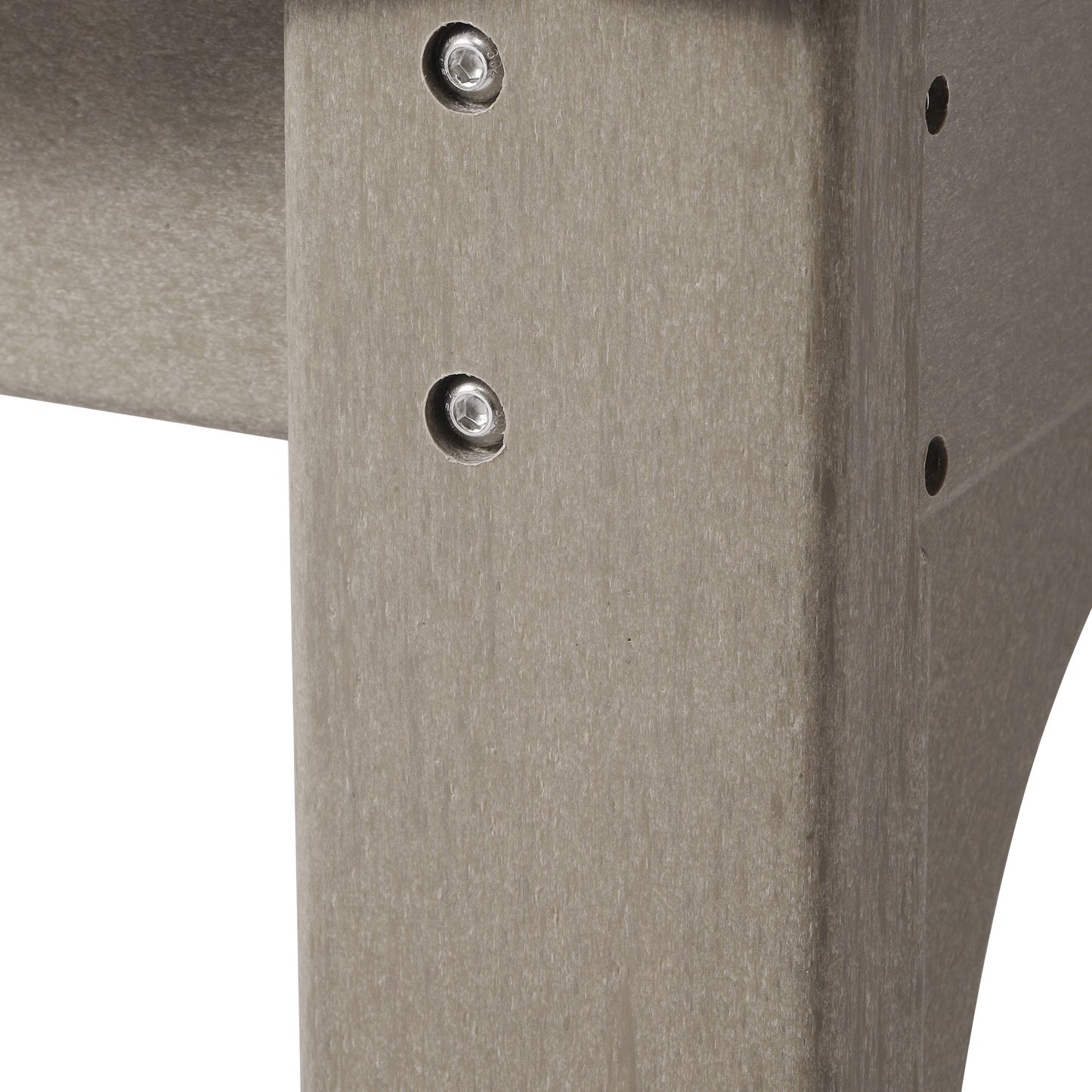 Concord All-Weather Outdoor Garden Backless Bench (46" Wide)